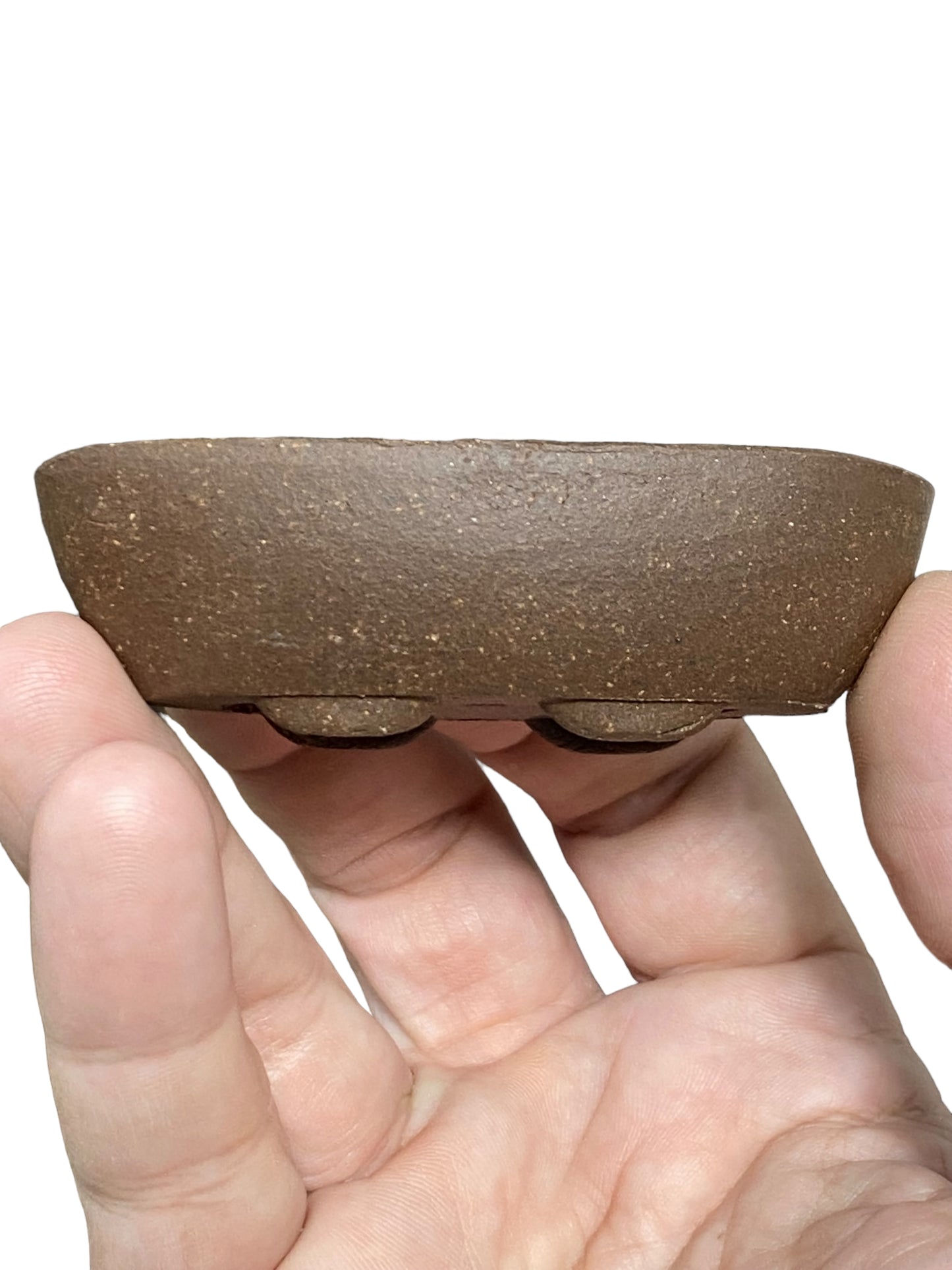 Unglazed Mame / Tiny Oval Bonsai Pots