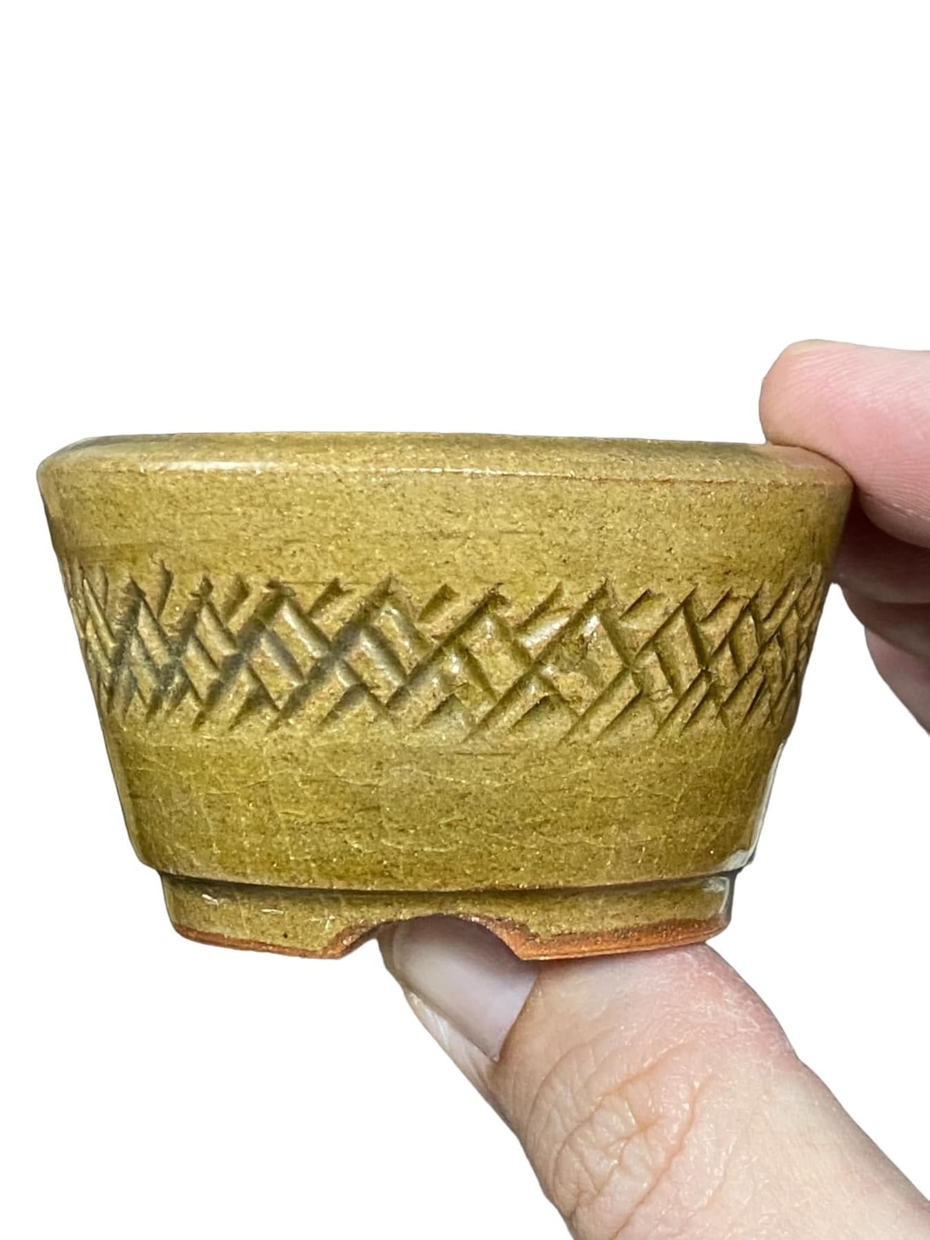 Sharaku - Mame Bonsai or Accent Bonsai Pot (1" wide)