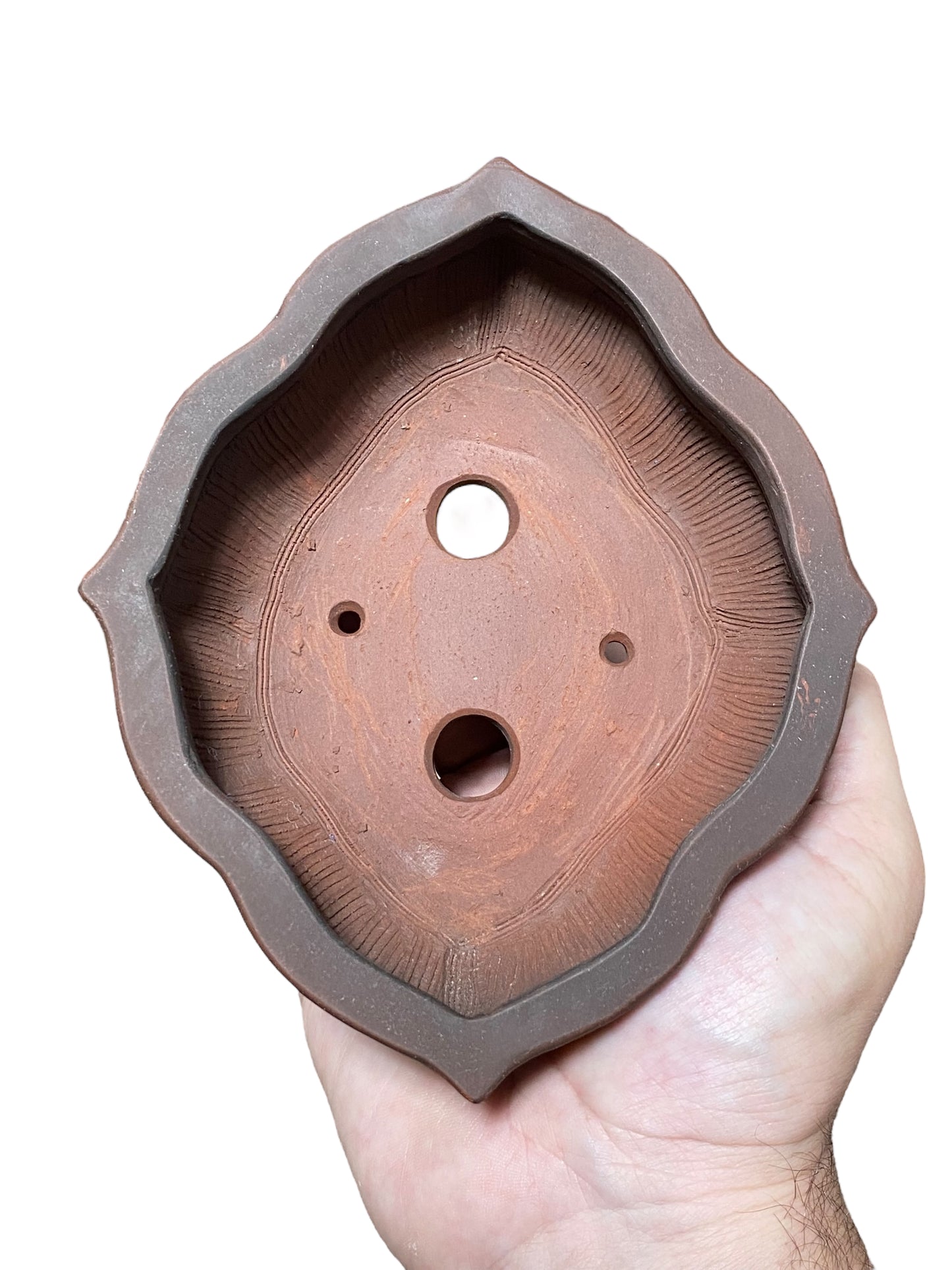 Bigei - Unglazed Classic Mokko Style Bonsai Pot