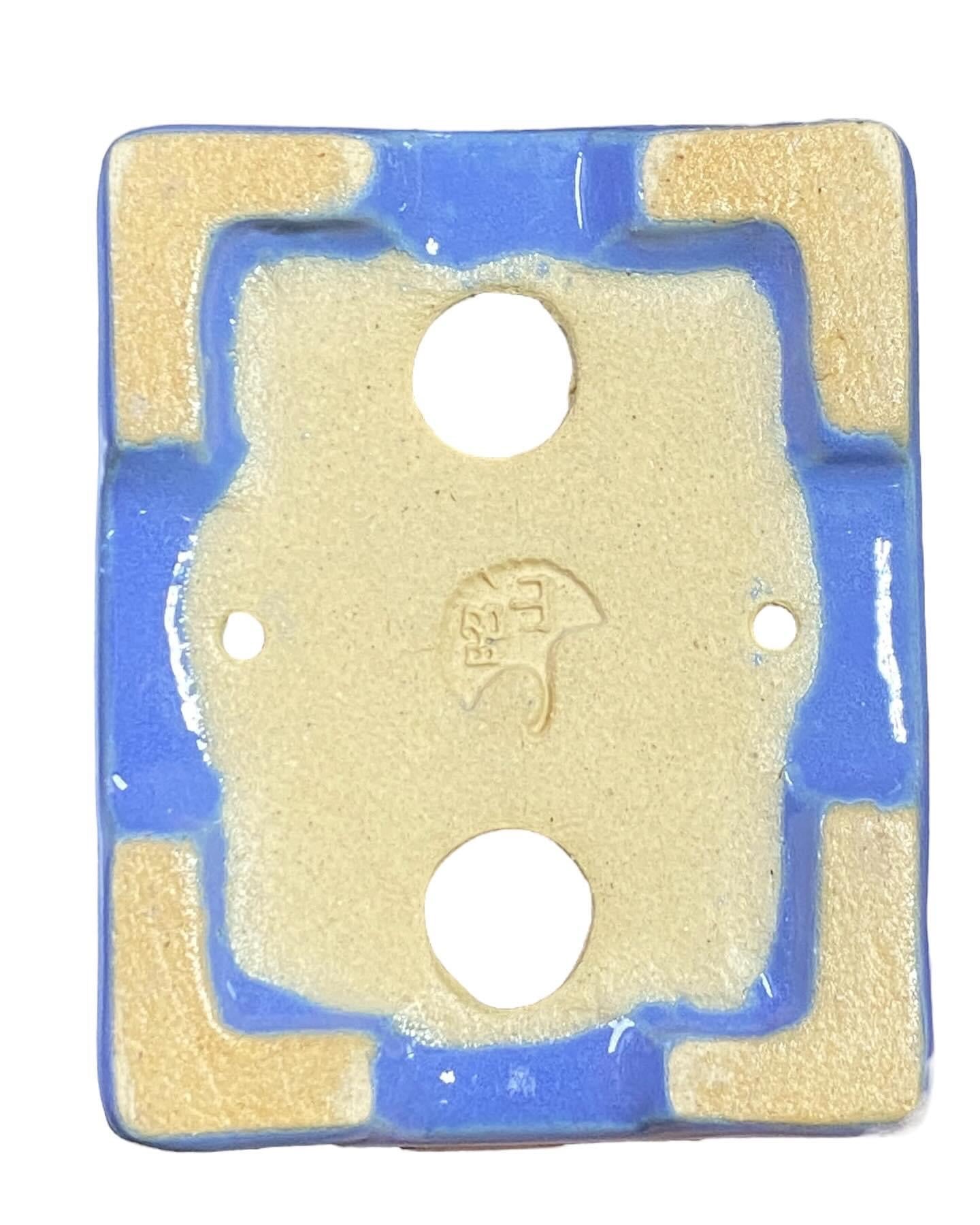 Shozan - Periwinkle Blue Bonsai Pot (2-11/16β wide)