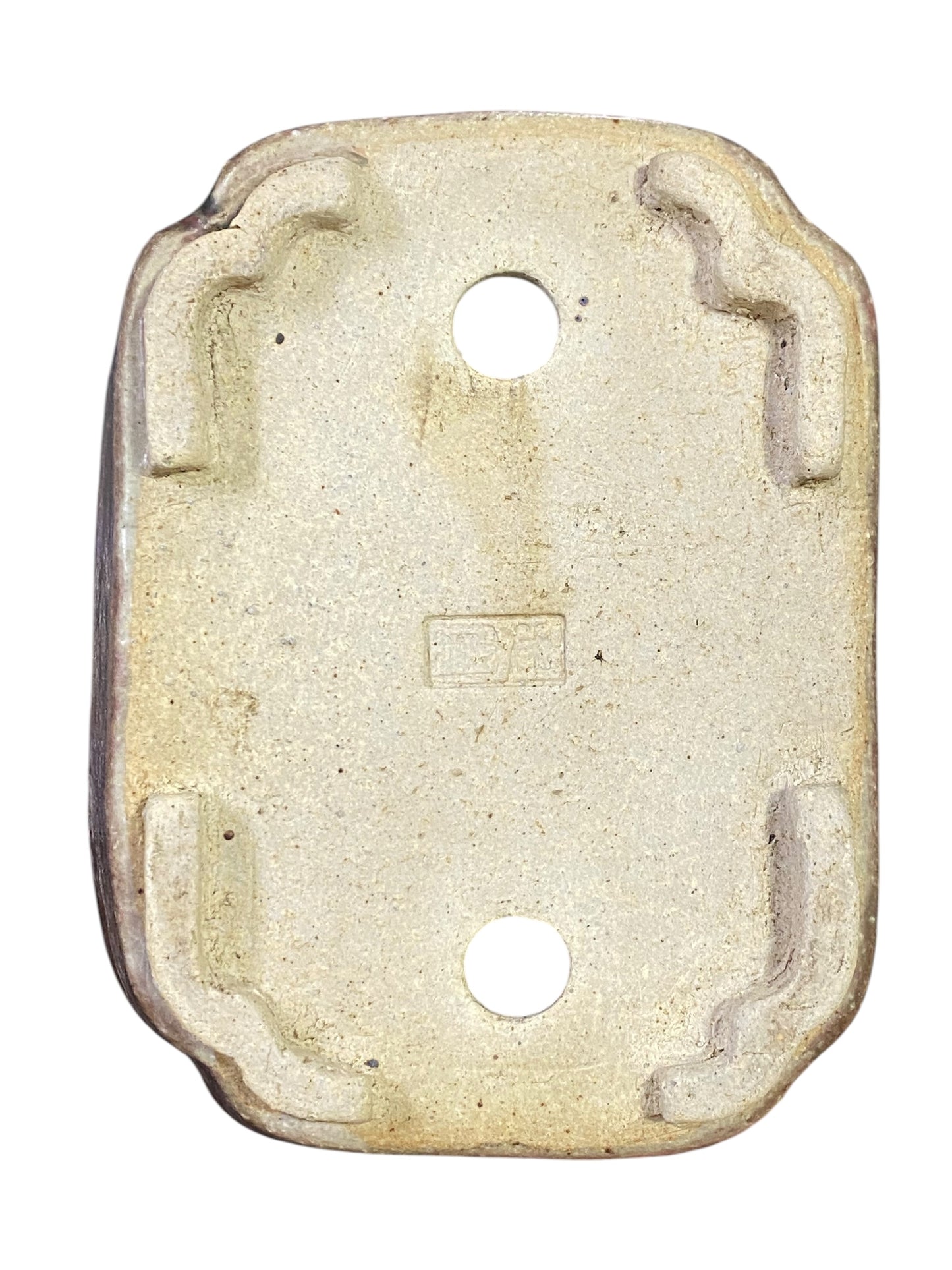 Koto Chukan - Rare Glazed Bonsai Pot (5-5/8” wide)