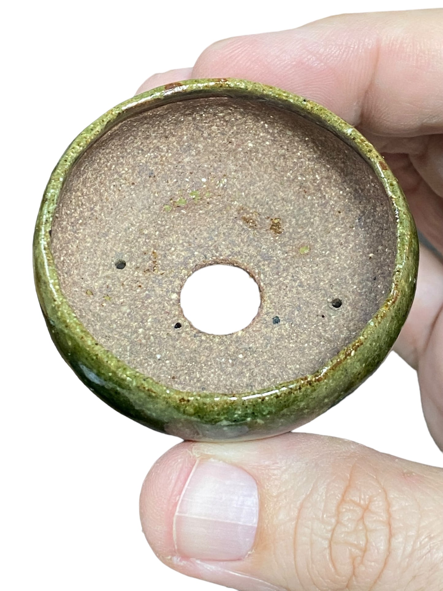 Mame / Tiny Bonsai or Accent Pot from Japan (1" wide)