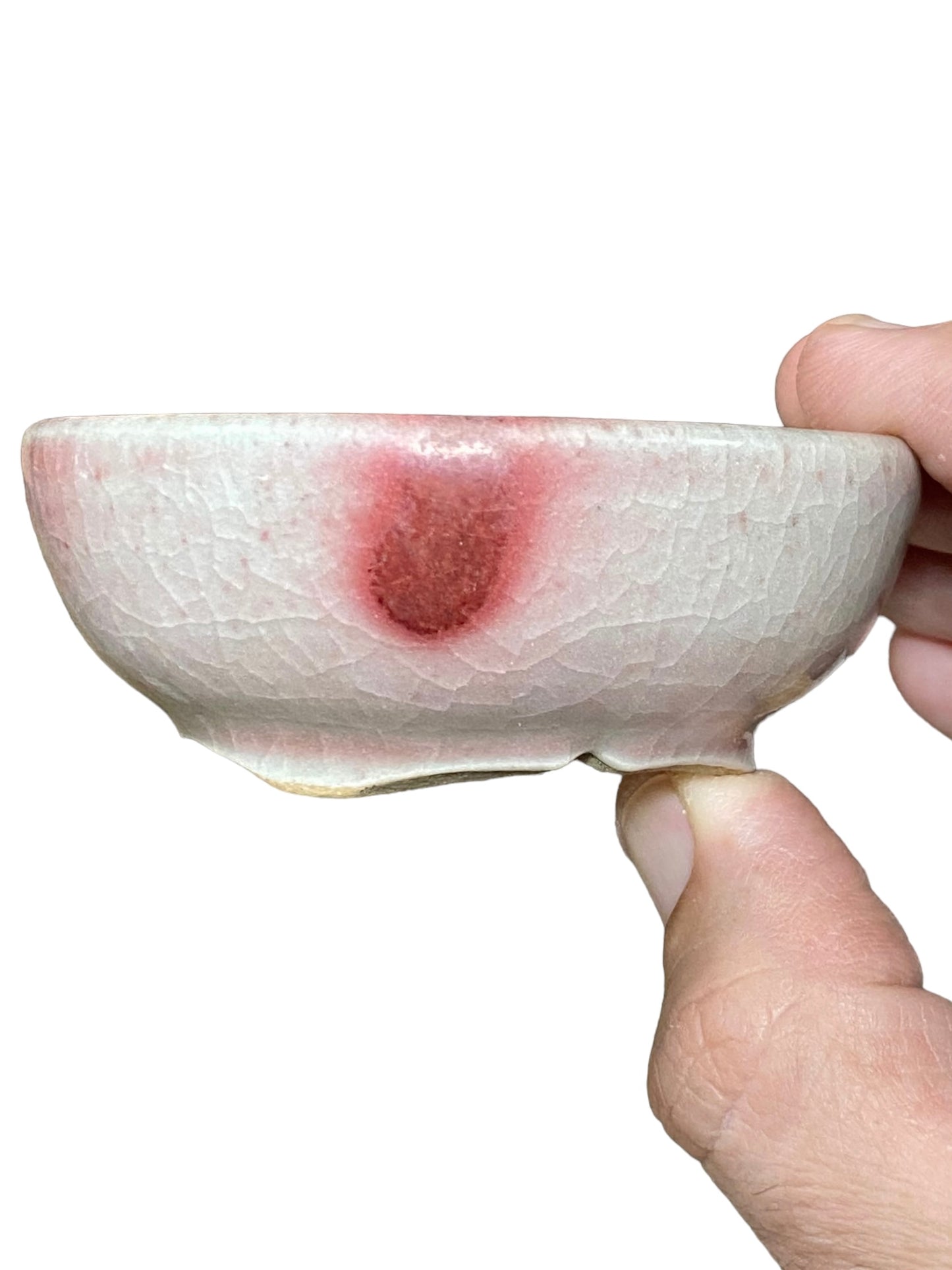 Isso - Glazed Bowl Bonsai or Accent Pot (3-1/16" wide)
