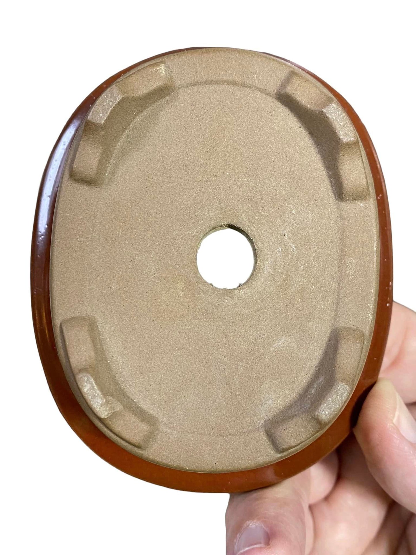 Japanese - Old Glazed Japanese Production Pot (4-3/8" wide)