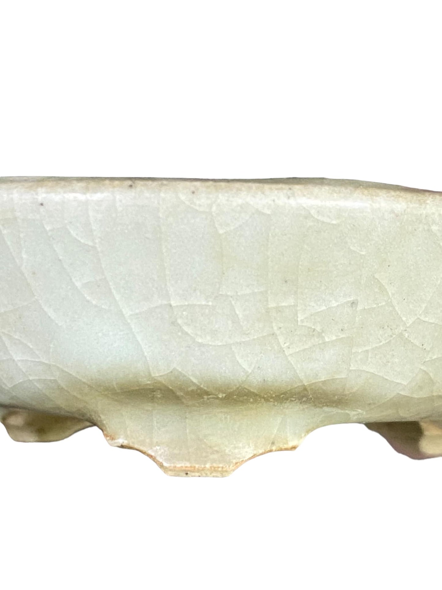 Isso - Old Footed Bowl Mame Bonsai or Accent Pot (3-1/4" wide)