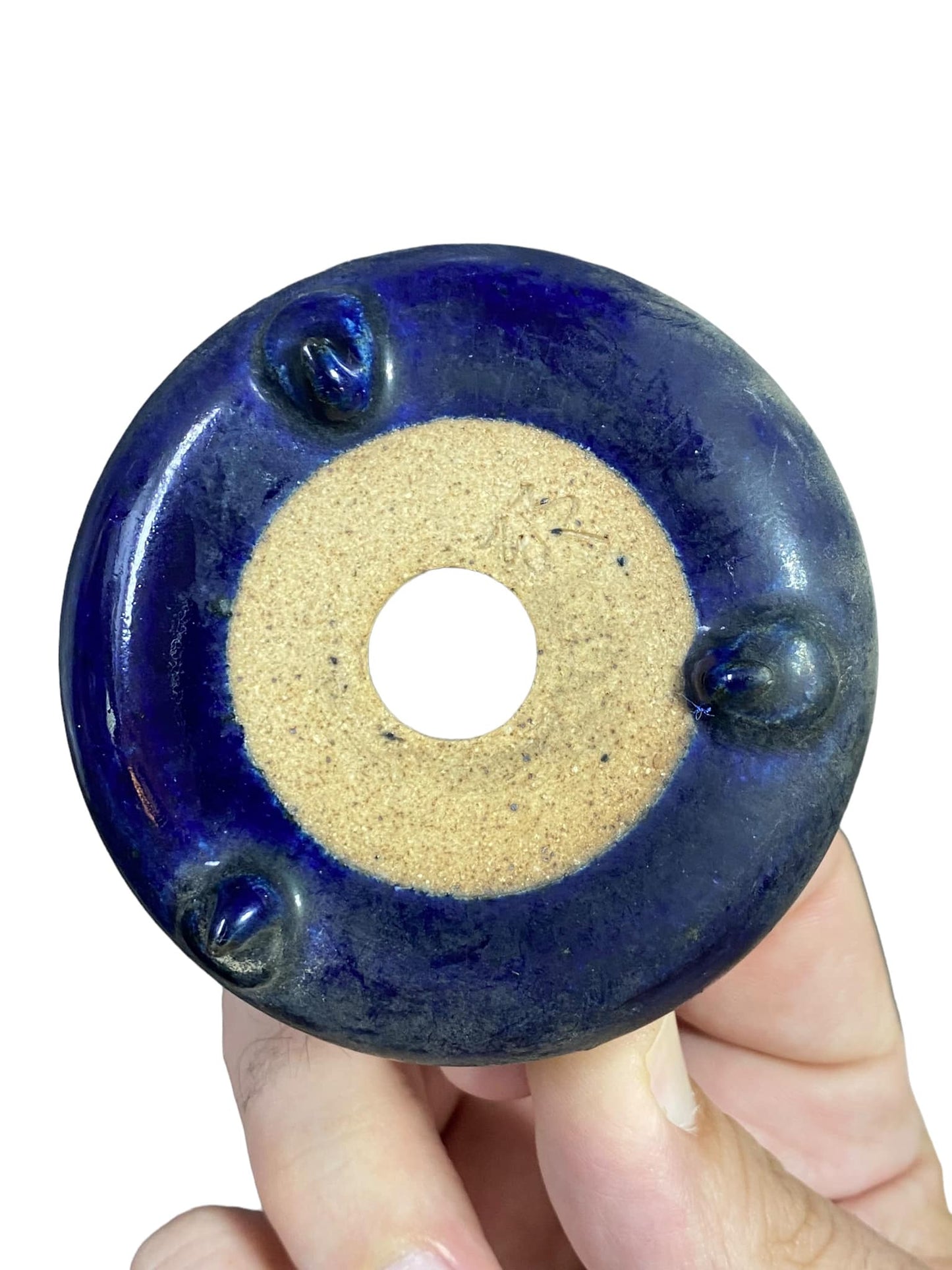 Syuhou - Rare High Quality Mame Footed Pot (2-15/16" wide)