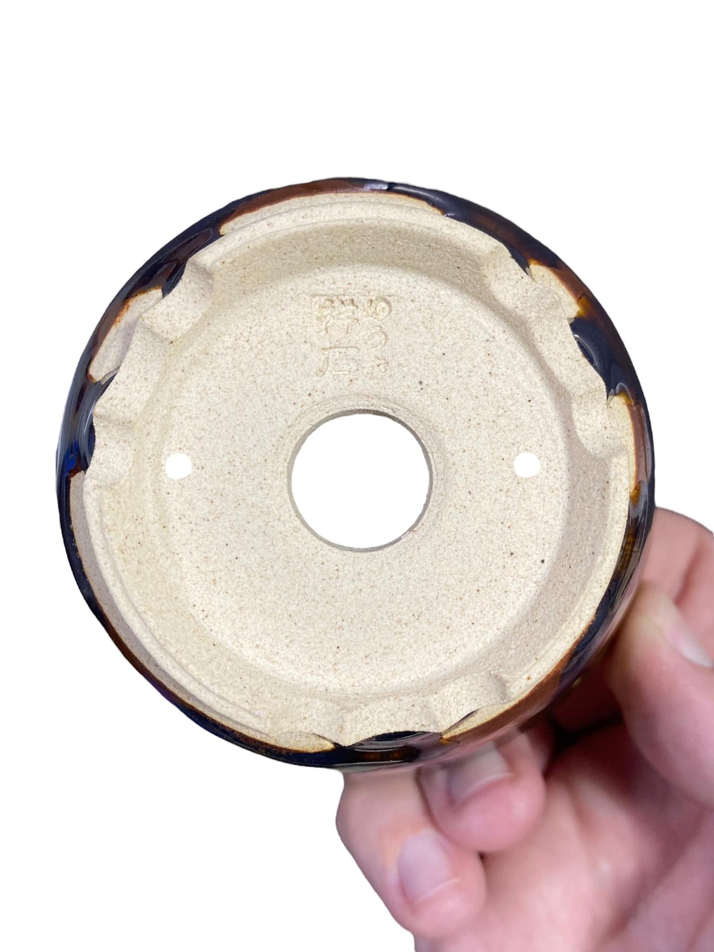 Shoseki - Quality Bowl with Multi Color Glaze (3-9/16" wide)