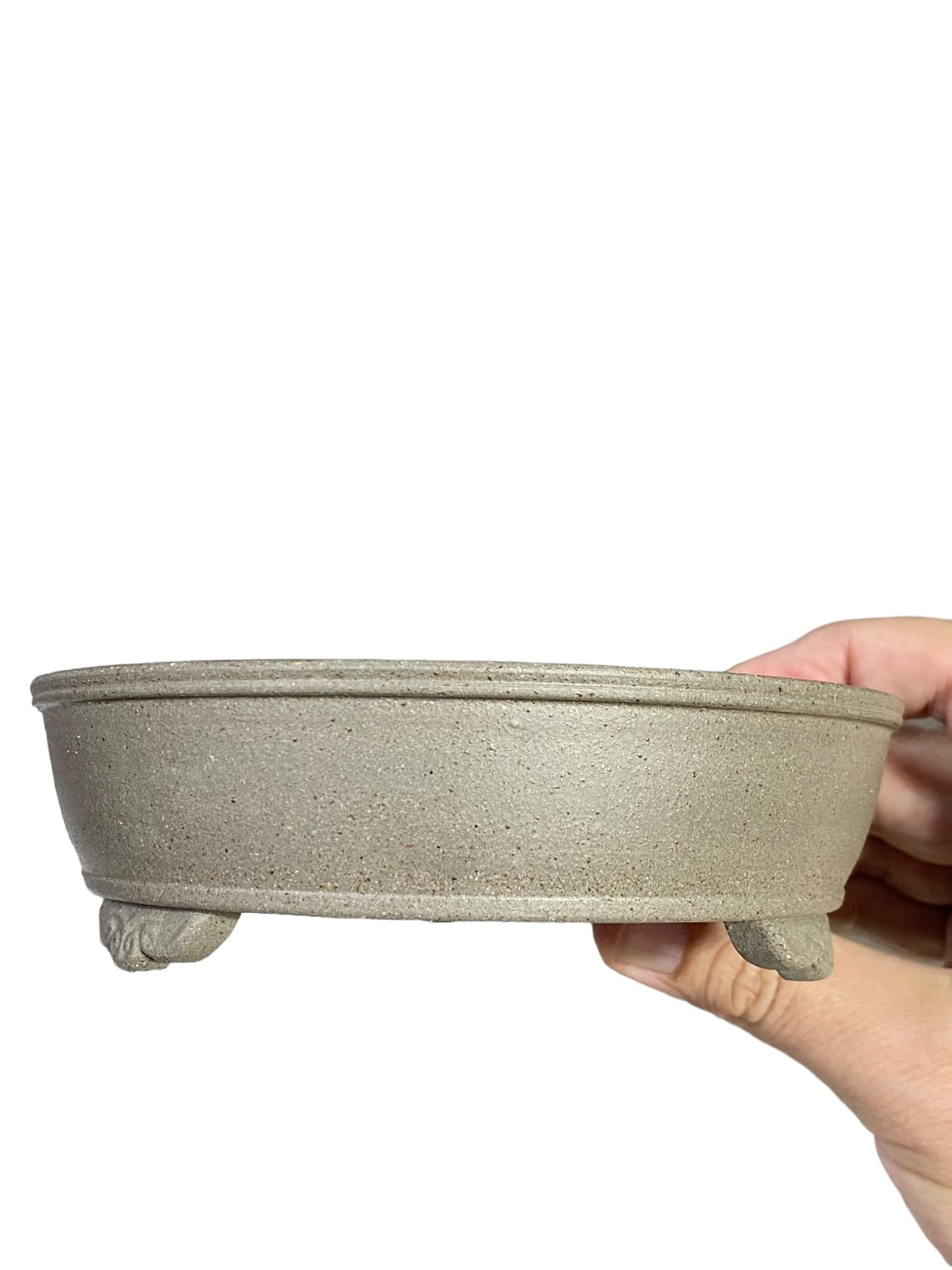 Ittoen - High Quality Footed Bowl Bonsai Pot (5-7/8" wide)