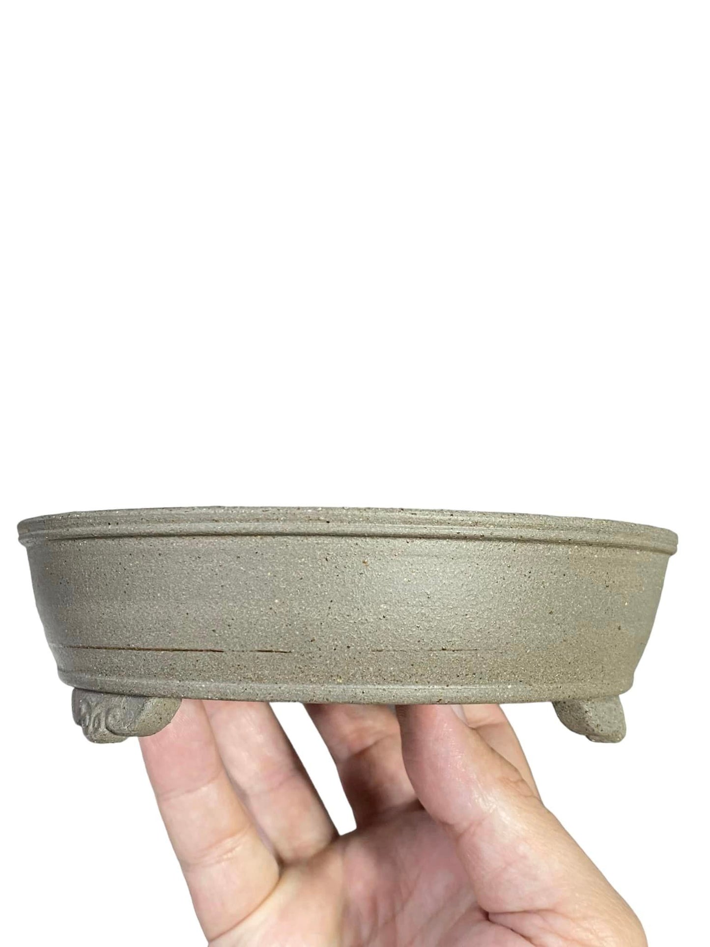 Ittoen - High Quality Footed Bowl Bonsai Pot (5-7/8" wide)