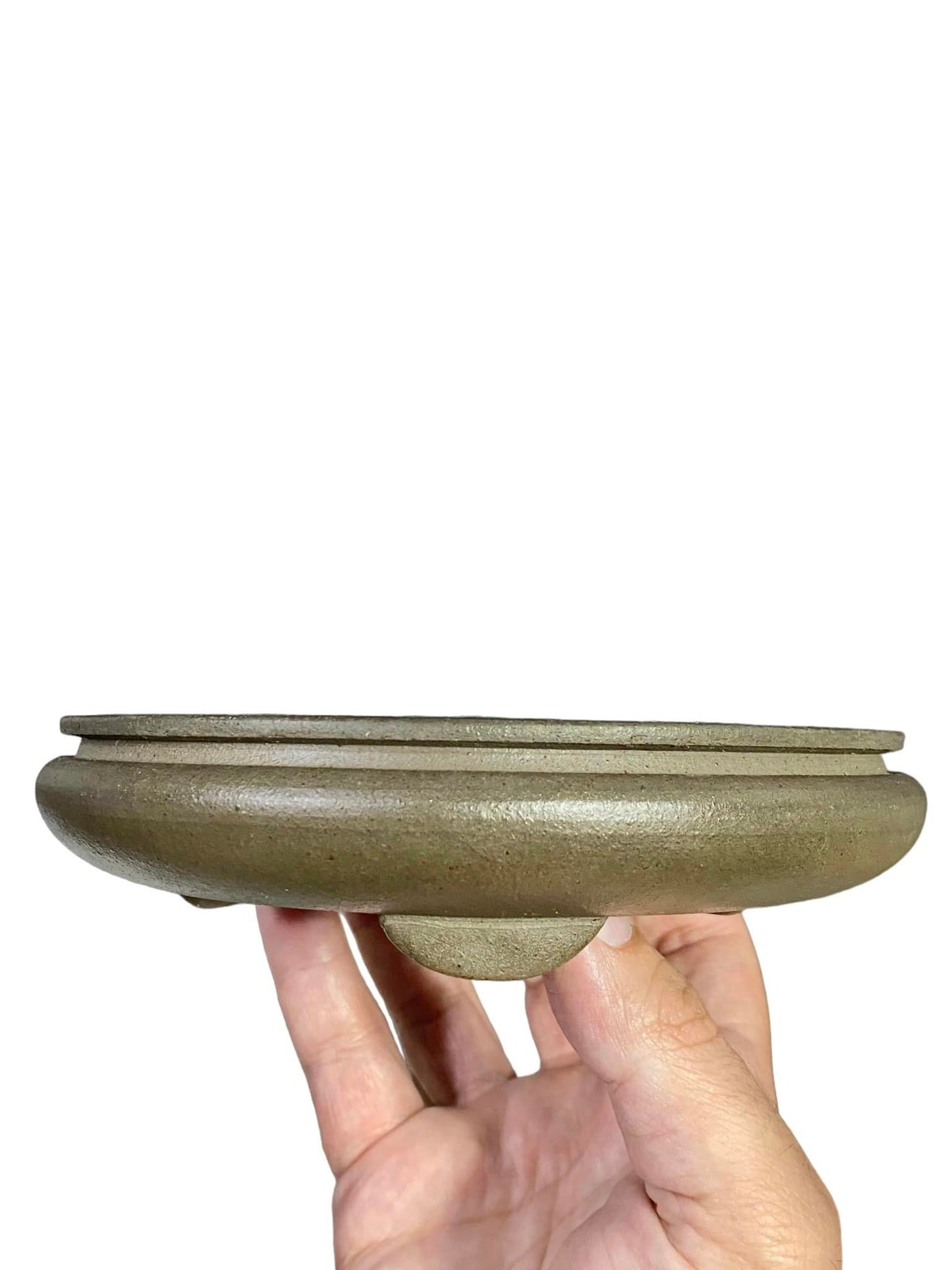 Ittoen - Fantastic Old Bag Style Bonsai Pot (6-1/8" wide)