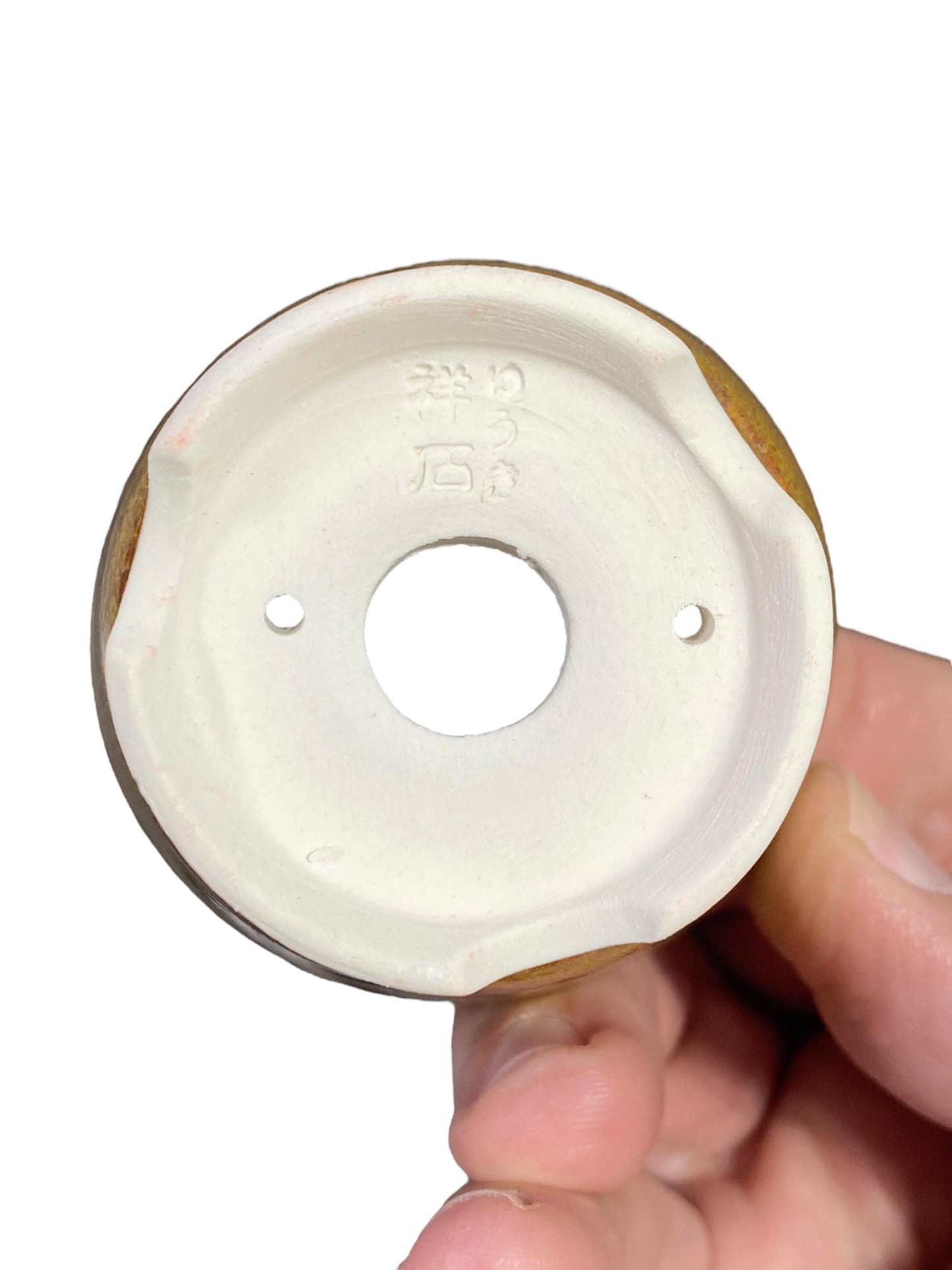 Shoseki - Tan Speckle Glazed Bowls (2-1/2" wide)