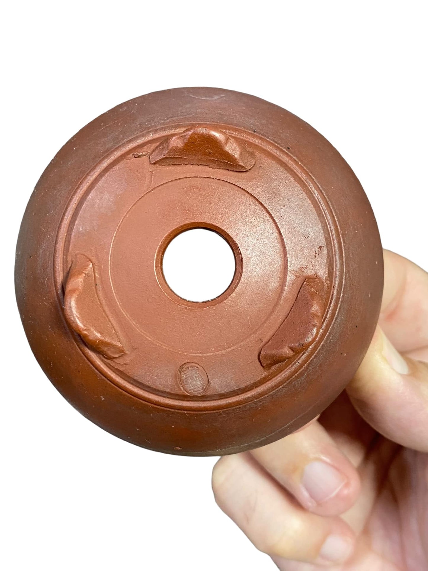 Bigei - Classic Old Footed Bowl Bonsai Pot (3-3/16" wide)