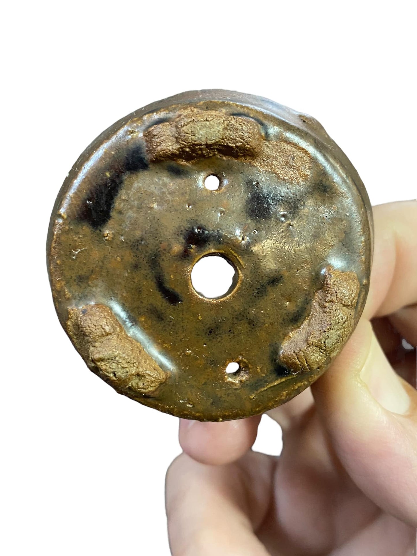 Japanese - High Quality Handmade Mame Bonsai Pot (2-1/8" wide)