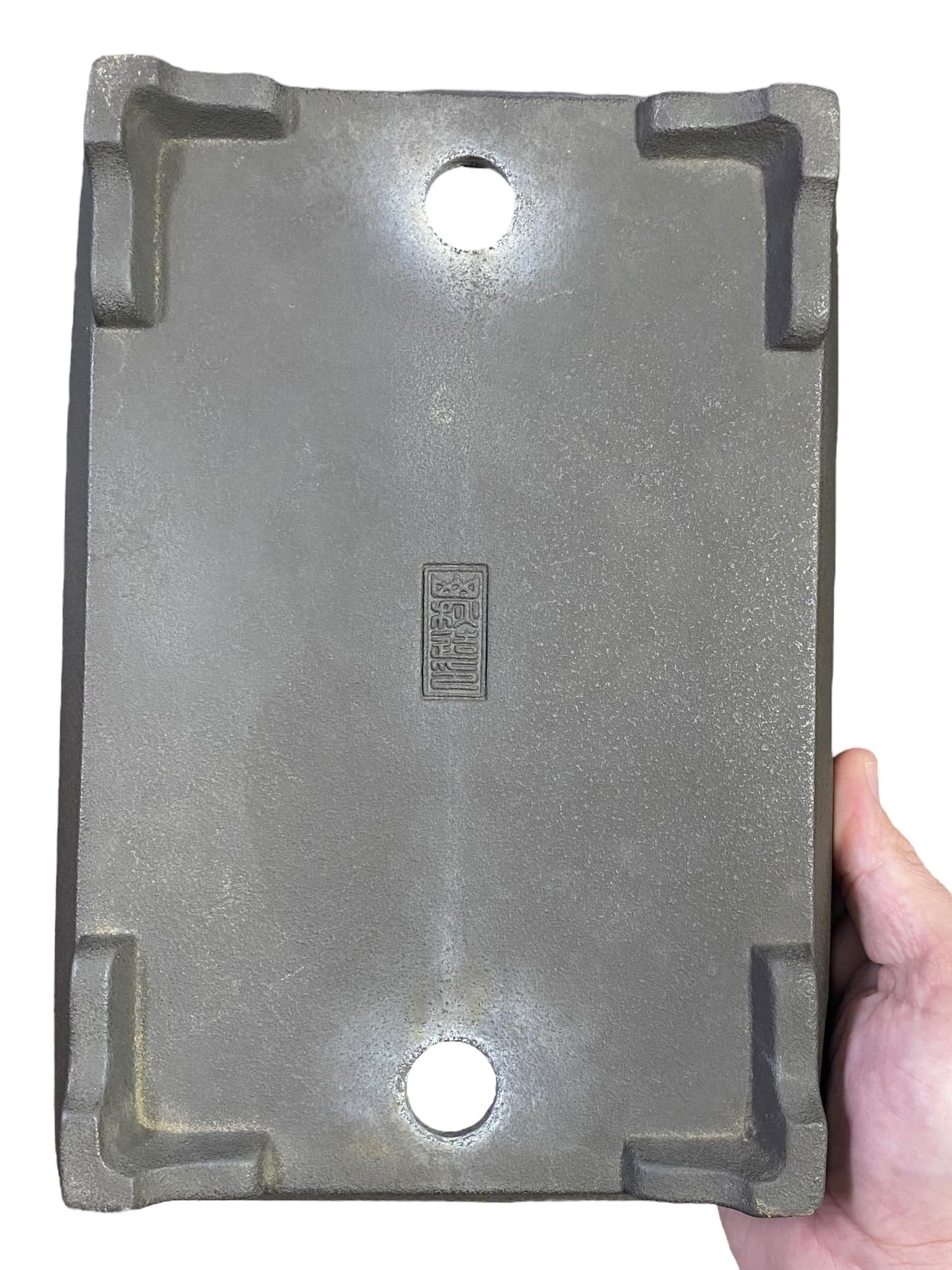 Yamaaki - Stellar Old Rectangle Bonsai Pot (11-3/8" wide)