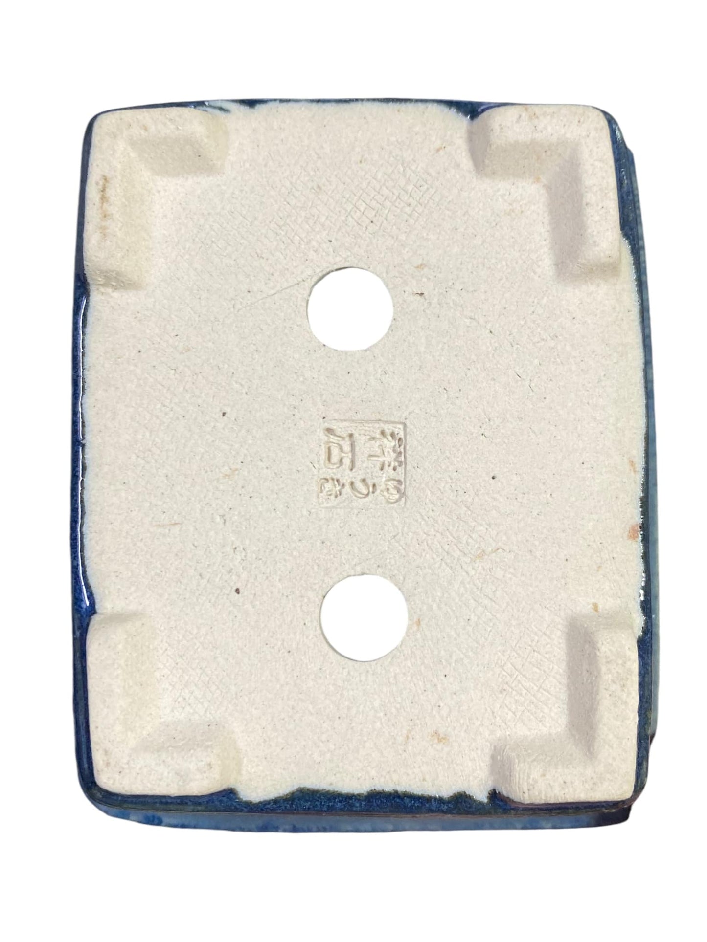 Shoseki - Glazed Rectangle Style Bonsai Pot (3-1/2" wide)