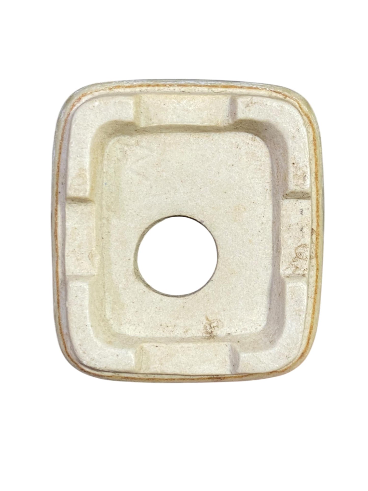 Maruto - Mame Glazed Rectangle Bonsai Pot (1-13/16” wide)