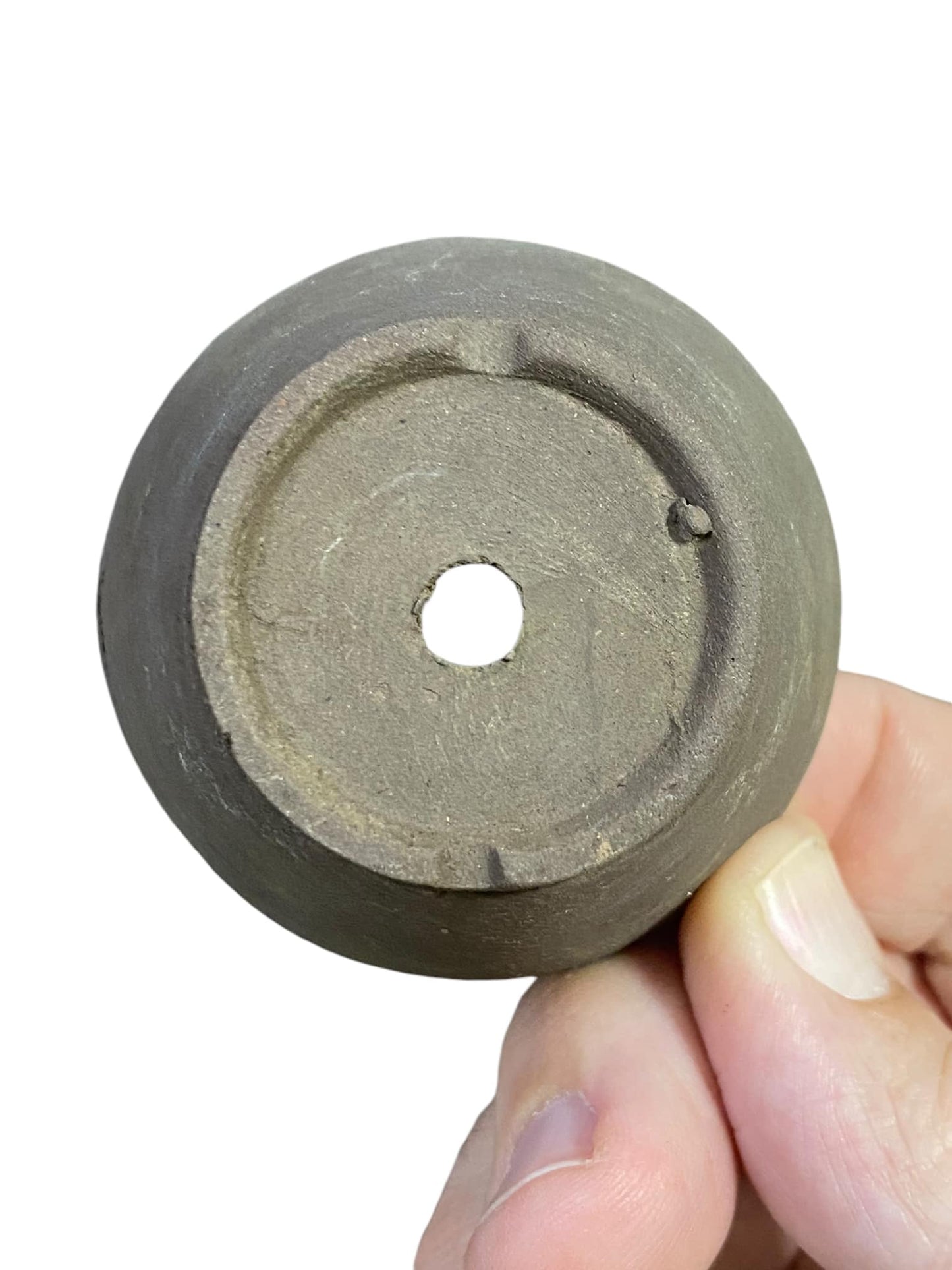 Chinese - Mame Unglazed Bowl Bonsai Pot (2-3/8” wide)