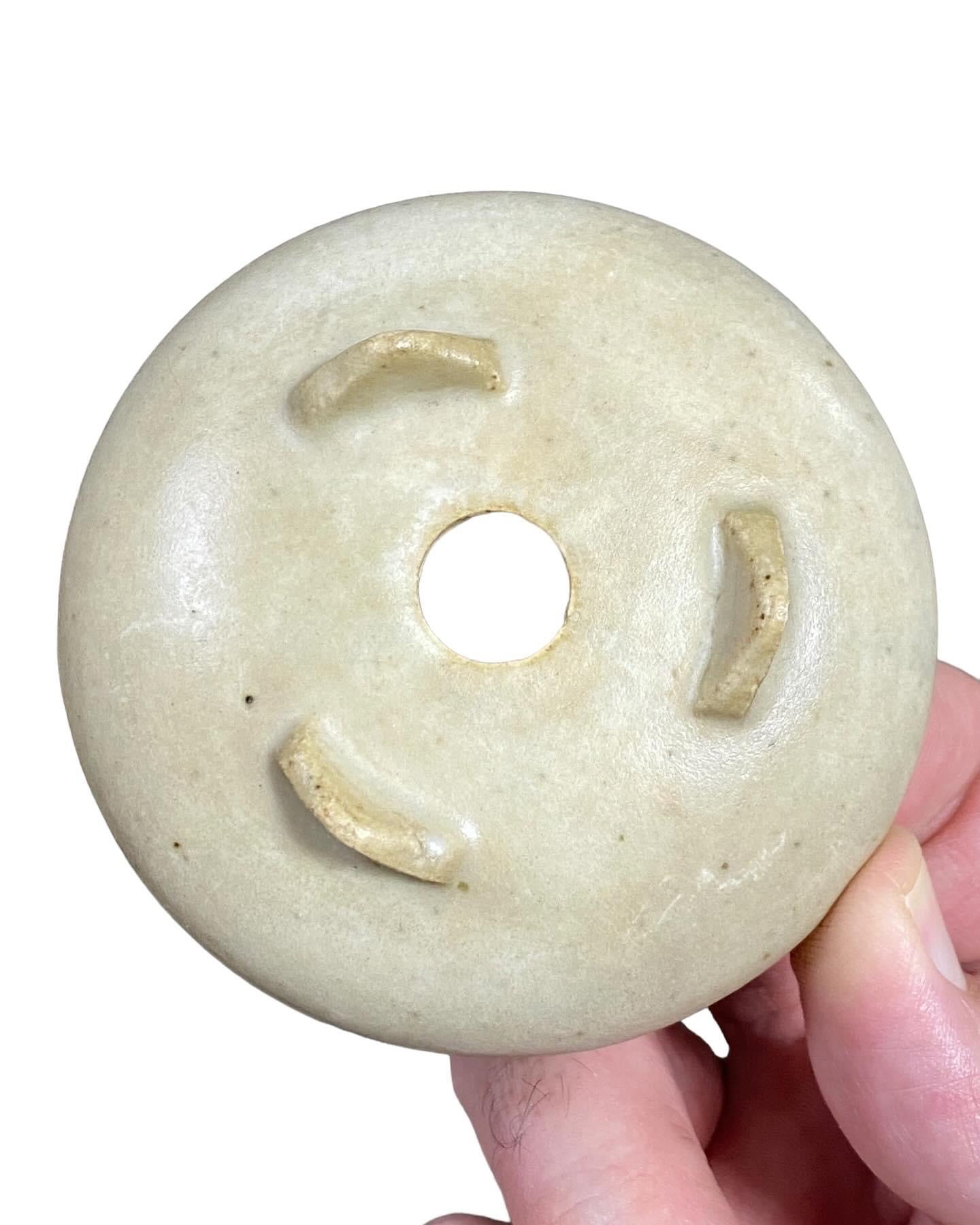 Kikou - Rare Footed Bonsai Pot (3-3/16” wide)