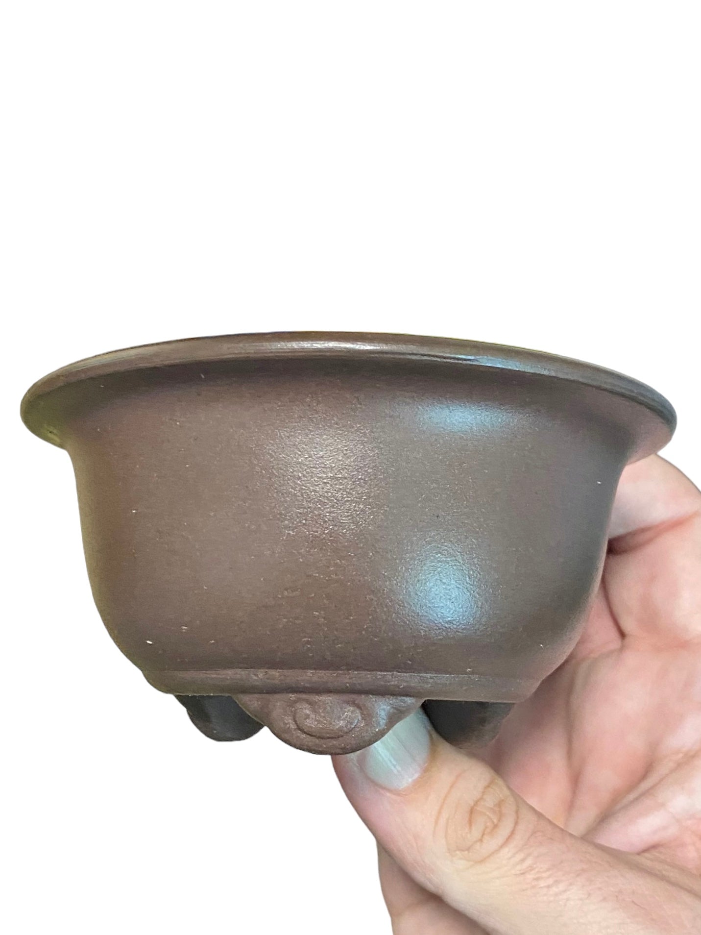 Yamaaki - Old Footed Bowl Bonsai Pot 4-7/16”
