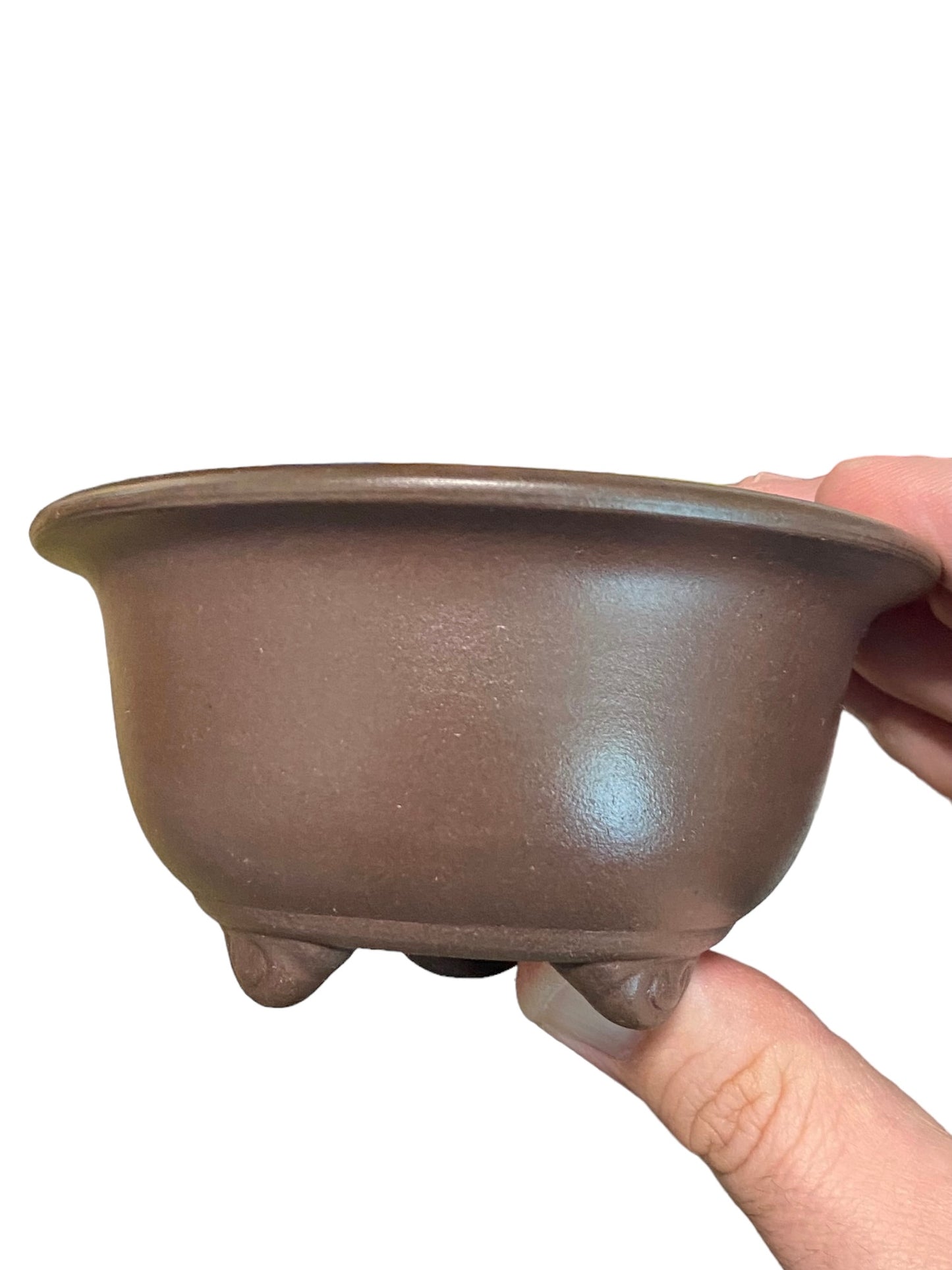 Yamaaki - Old Footed Bowl Bonsai Pot 4-7/16”