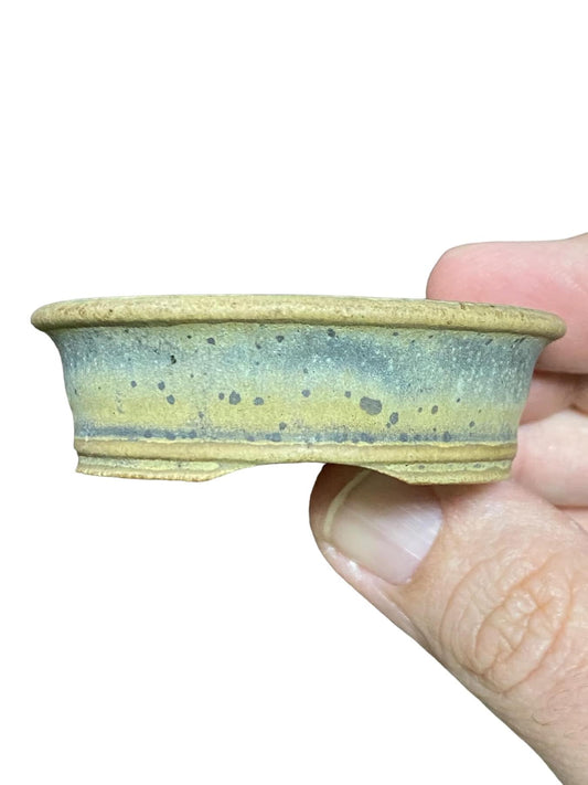 Japanese - Beautifully Glazed Mame Accent or Bonsai Pot