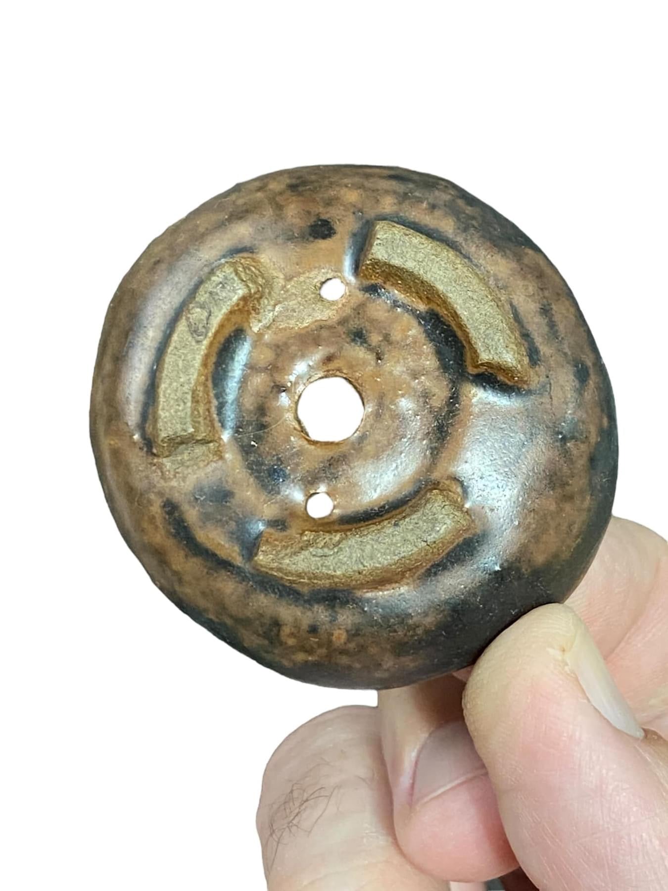 Japanese - High Quality Glazed Mame Pot from Japan (2-3/16" wide)