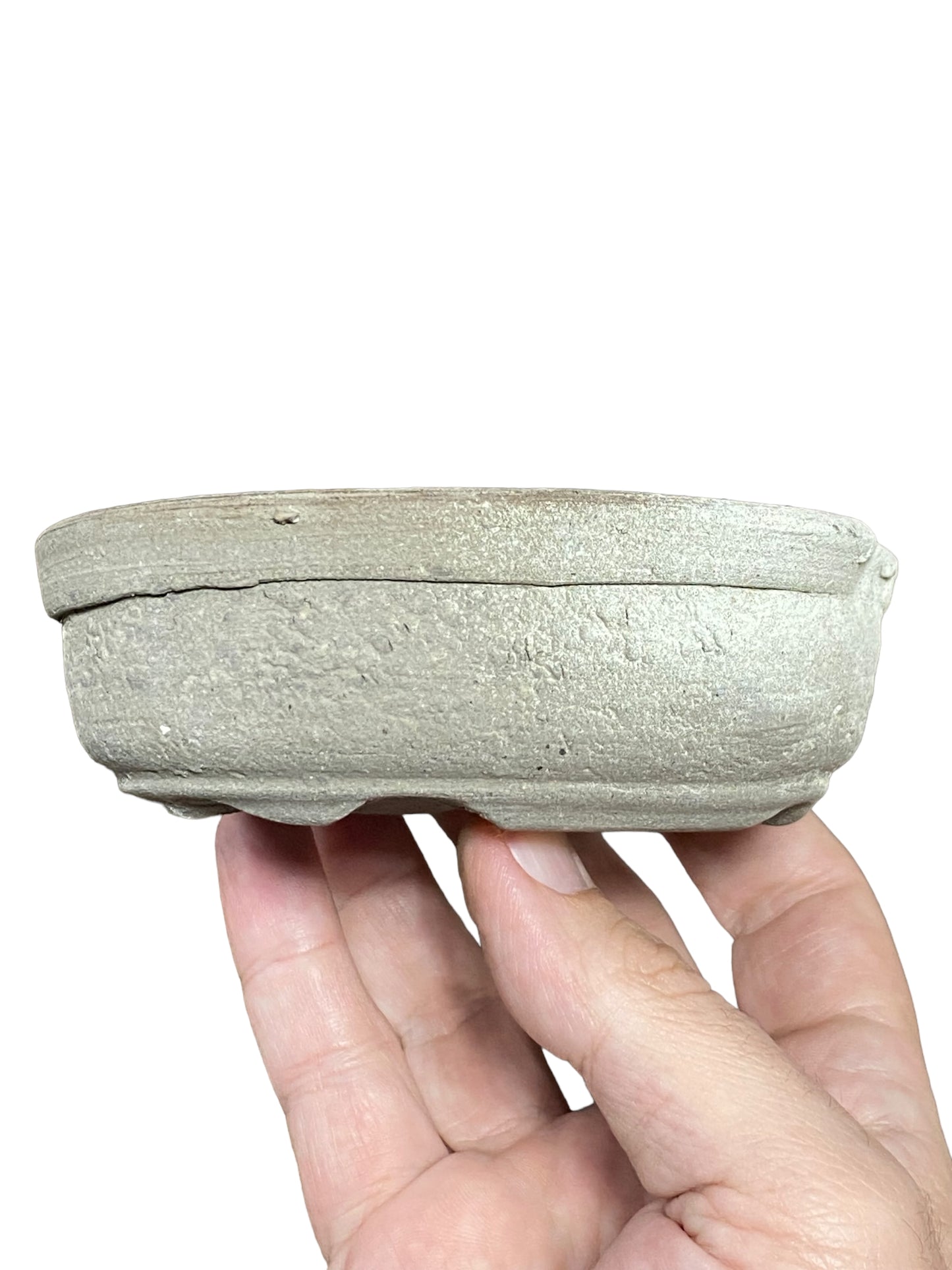 Tankyo - Shallow Floppy Bowl / Round Bonsai Pot (4-5/8" wide)