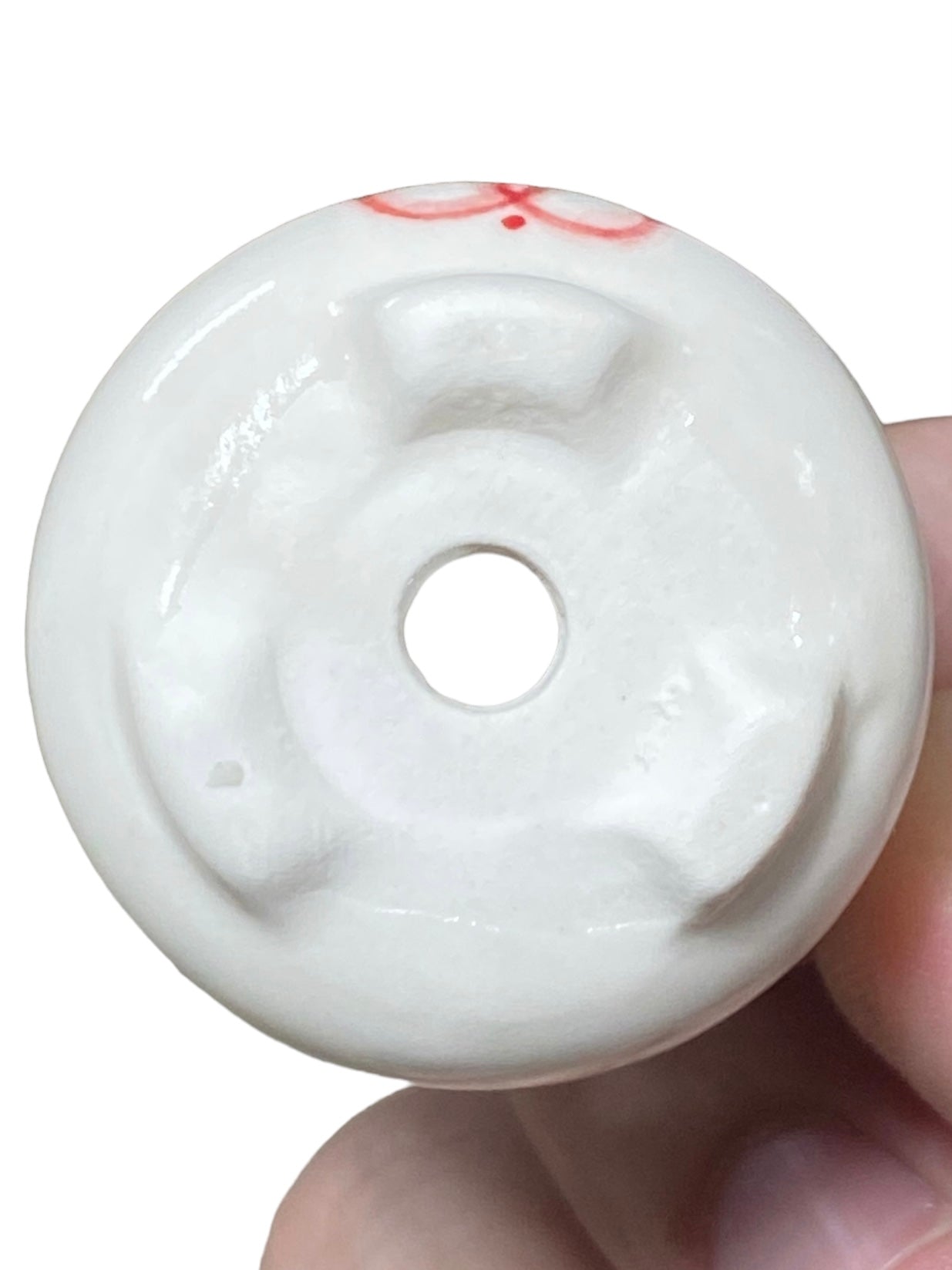 Oshima Mayu - Painted Mame Bonsai or Accent Pot (1-3/8" wide)