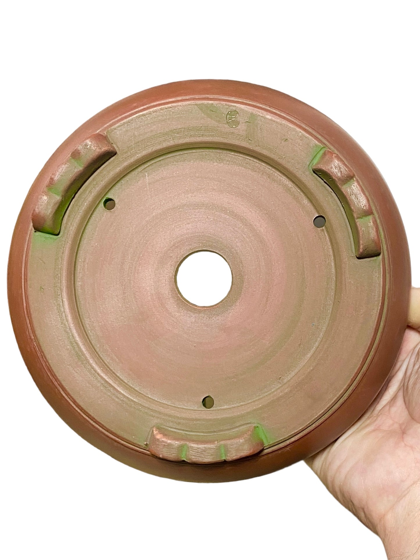 Bigei - New Large Footed Round Style Bonsai Pot (7-3/8" wide)