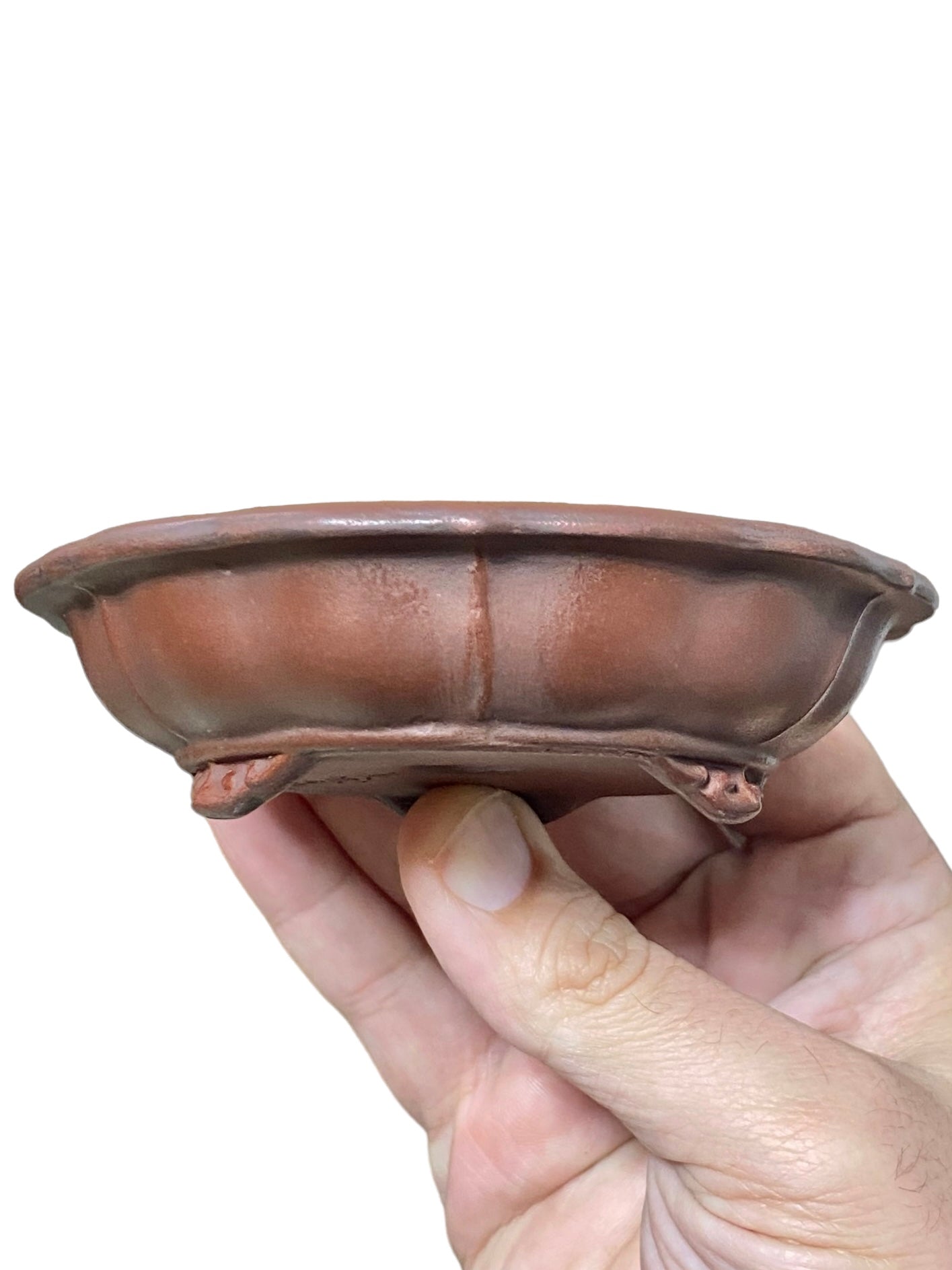 Bigei - New Shohin Traditional Flower Style Bonsai Pot