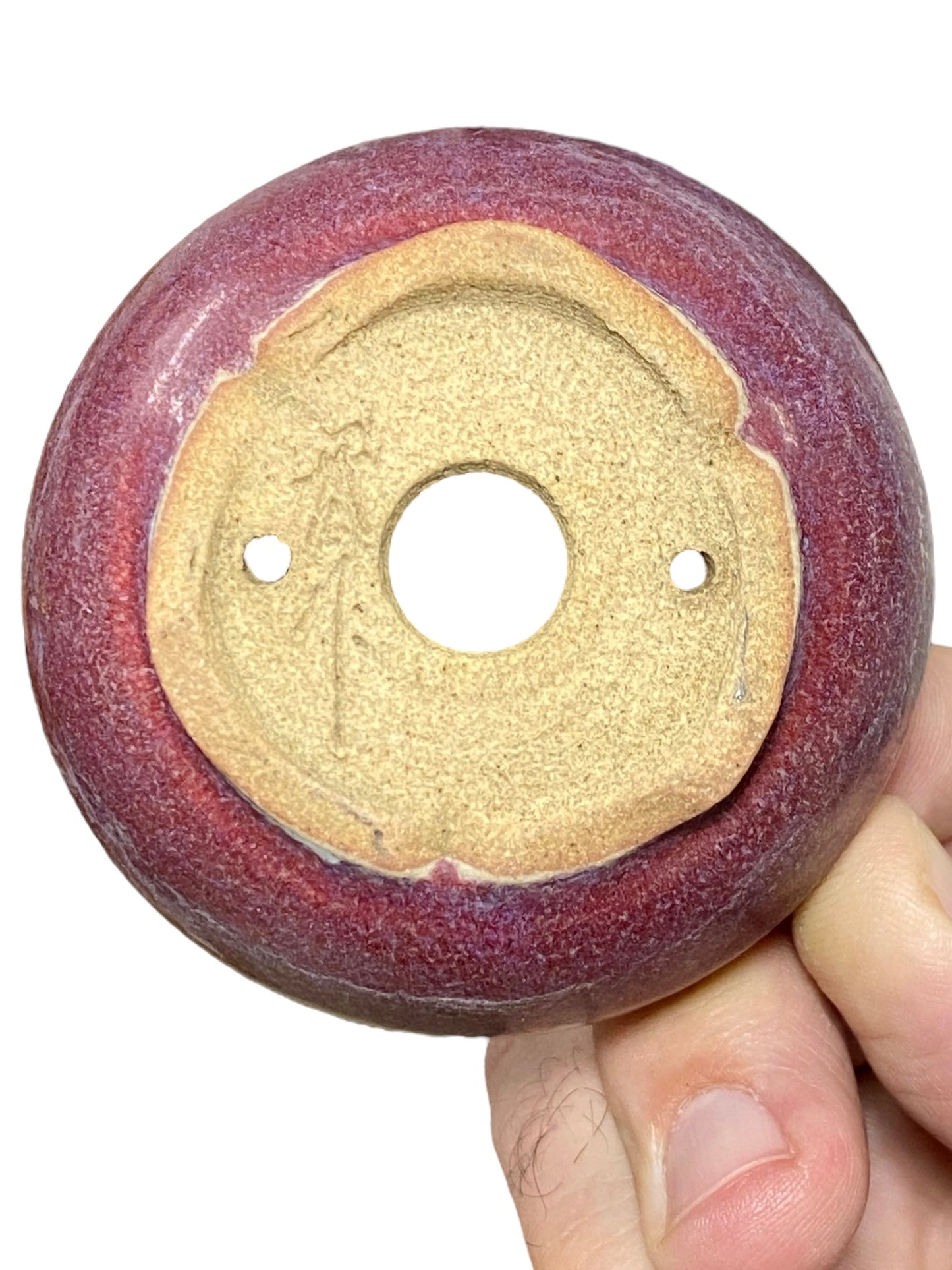 Isso - Glazed Bowl Bonsai or Accent Pot (2-3/4" wide)