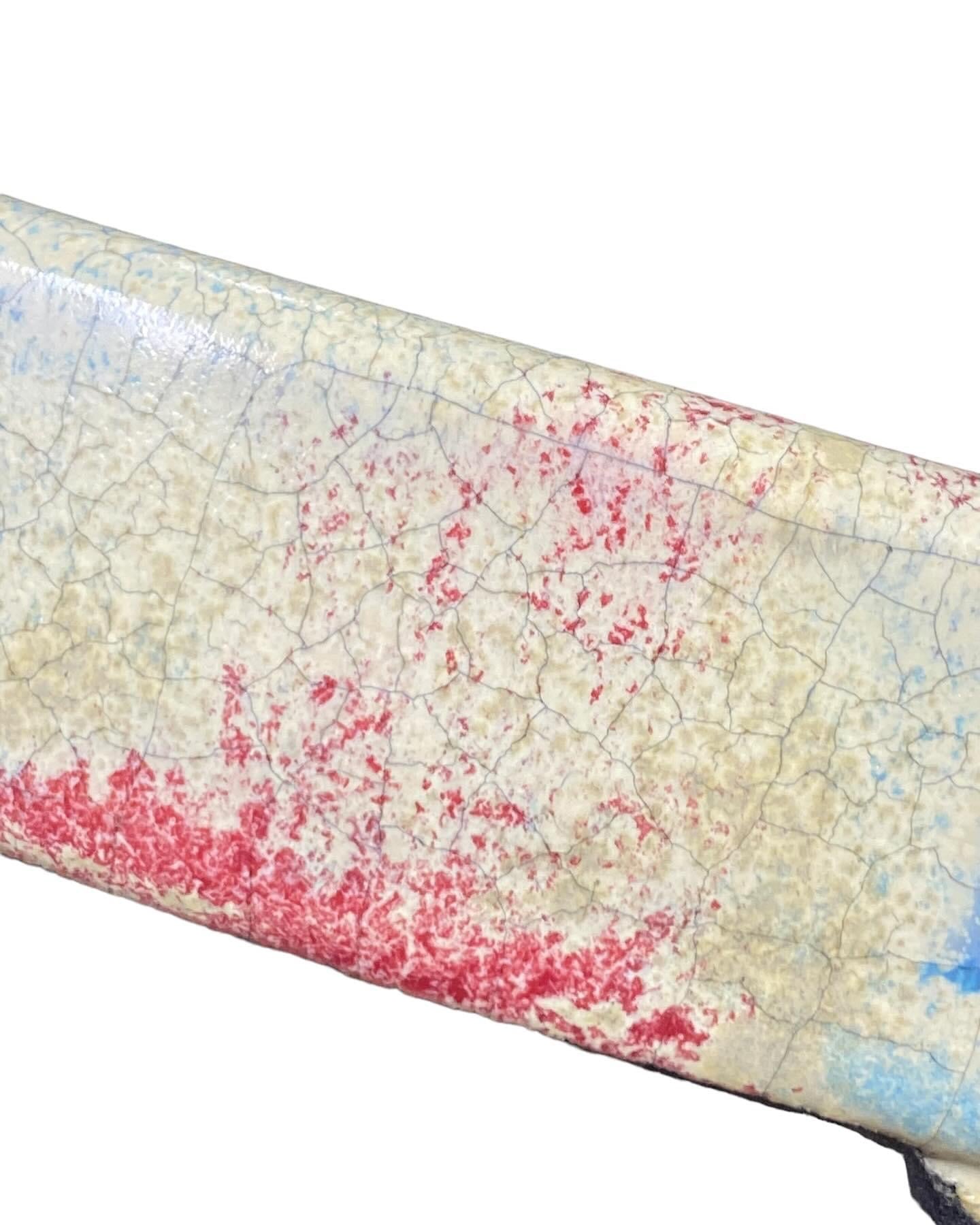 Satomi Terahata - Multicolored Glazed Bonsai Pot (5-1/2” wide)