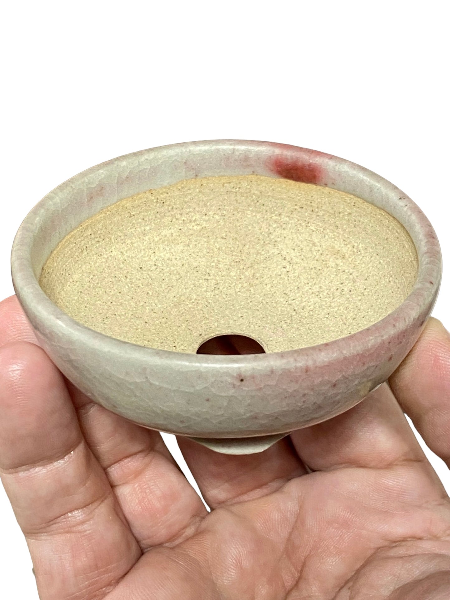 Isso - Glazed Bowl Bonsai or Accent Pot (3-1/16" wide)