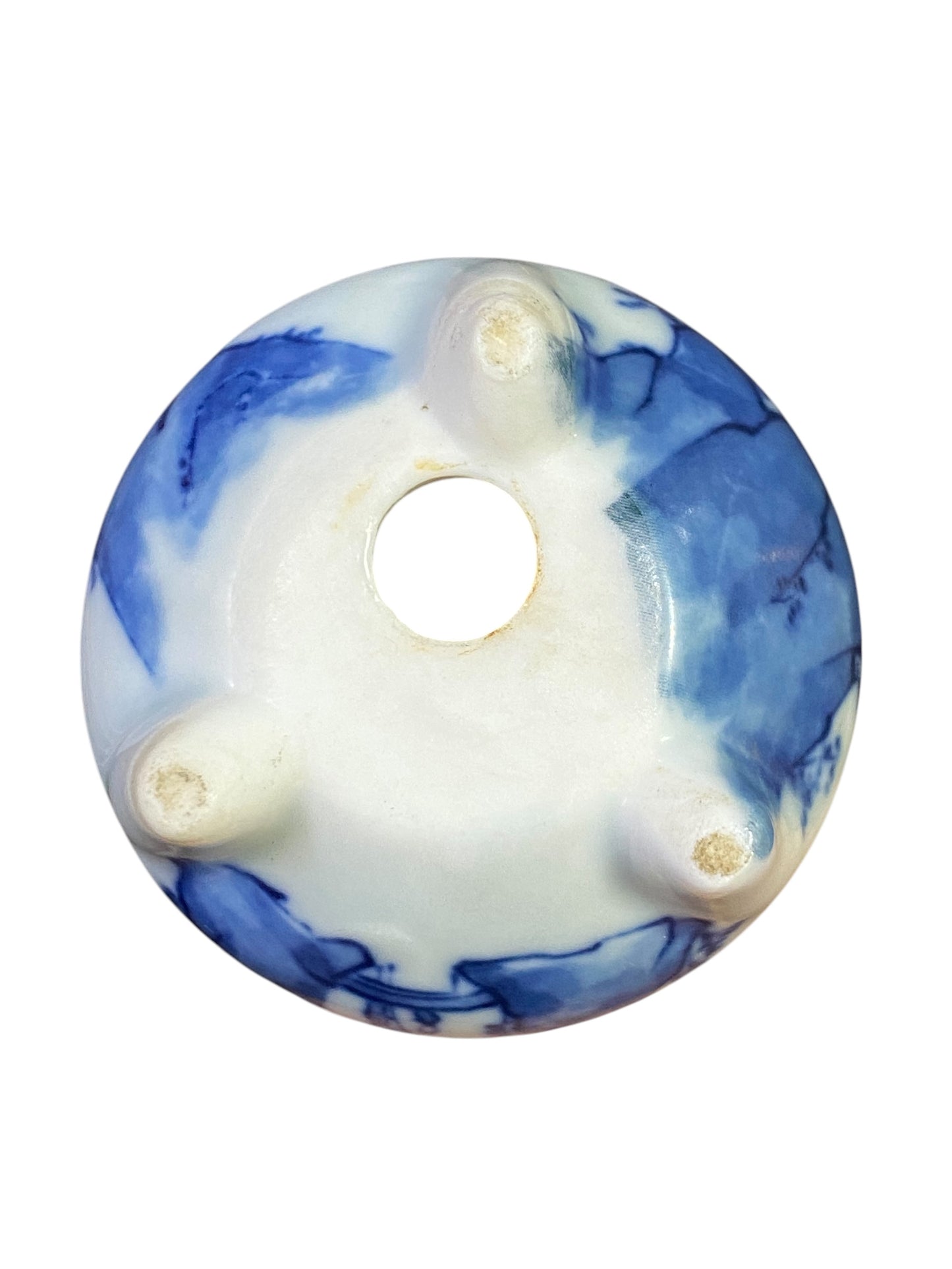 Japanese - Old Scenic Mame Bonsai Pot (1-13/16” wide)