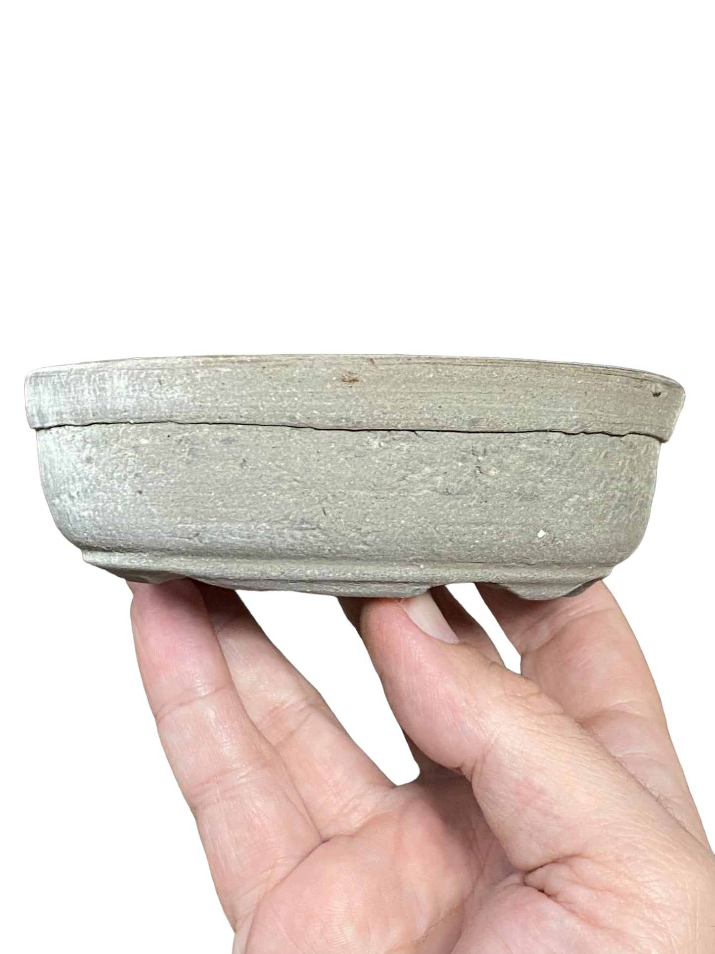 Tankyo - Shallow Floppy Bowl / Round Bonsai Pot (4-5/8" wide)