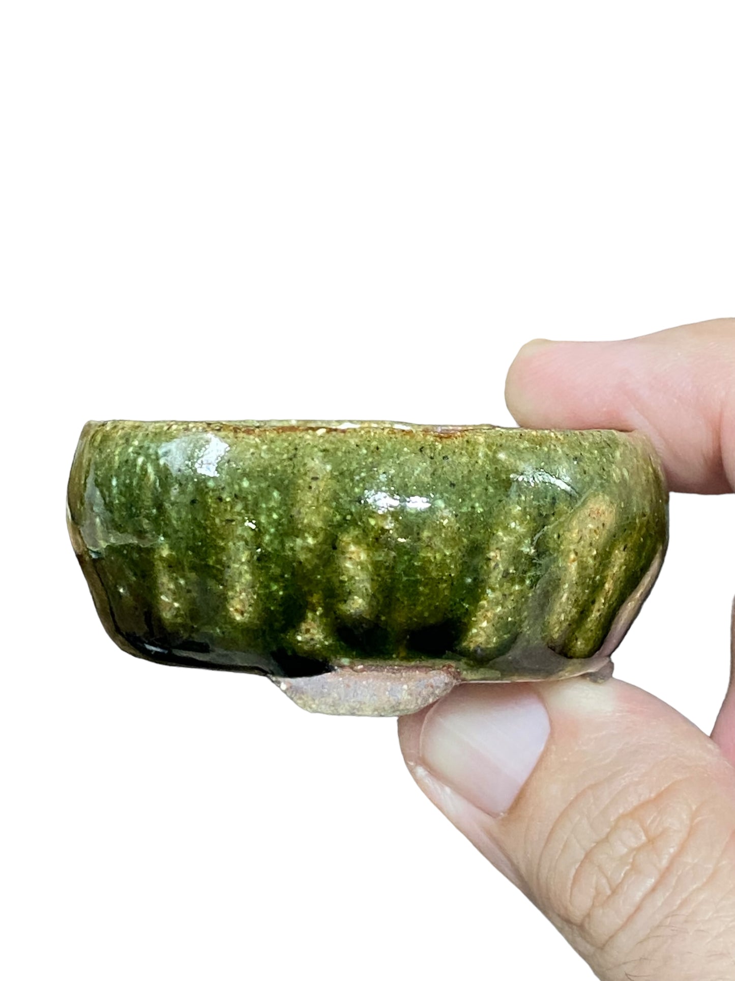 Mame / Tiny Bonsai or Accent Pot from Japan (1" wide)