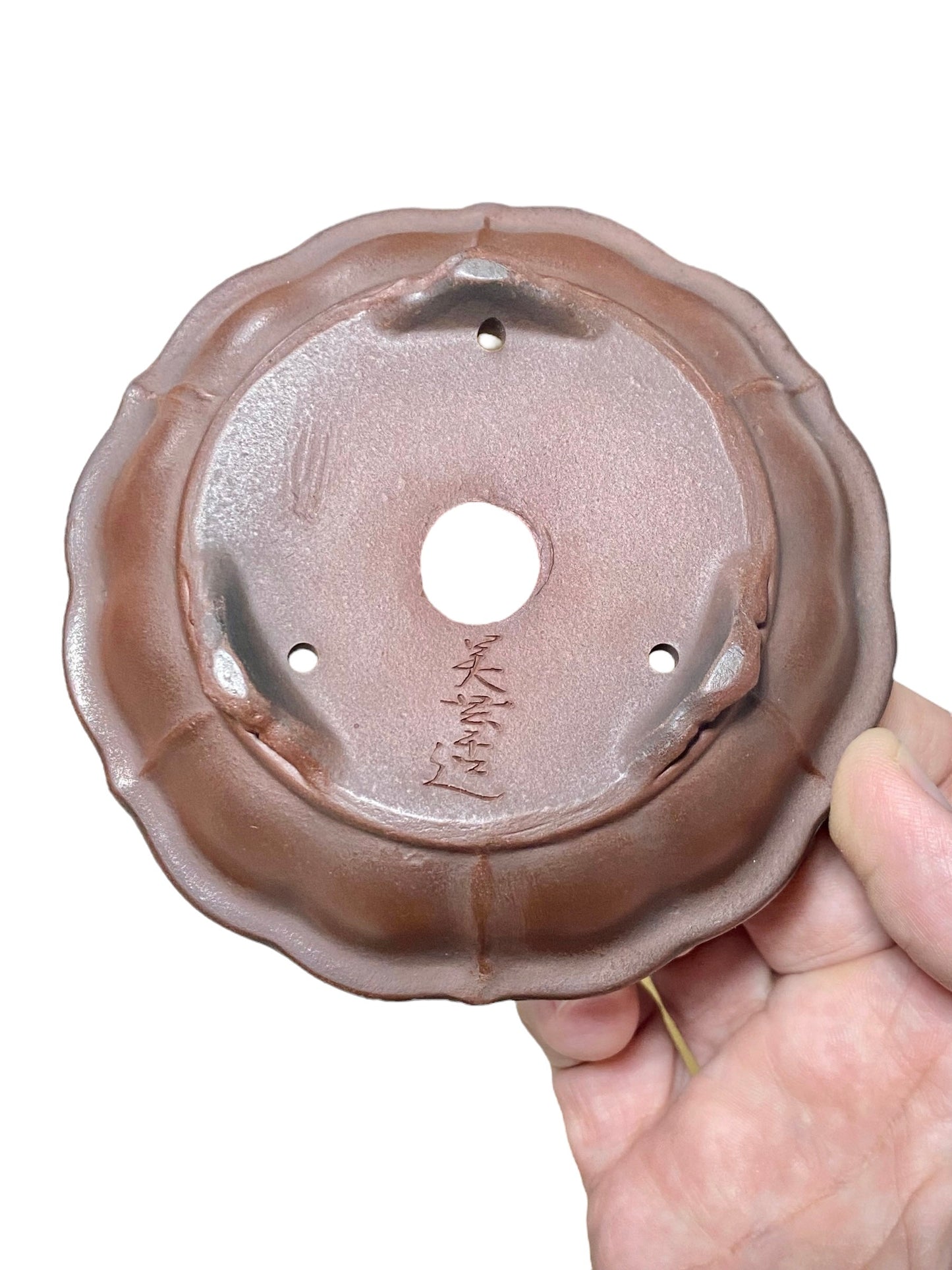 Bigei - New Shohin Traditional Flower Style Bonsai Pot (4-3/8” wide)