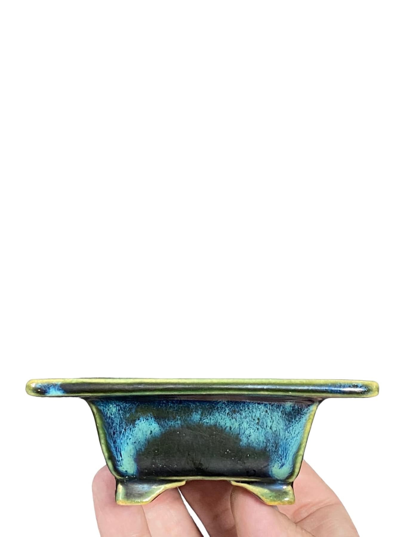 Shozan - Stunner Fat Lip Bonsai Pot (4-15/16” wide)