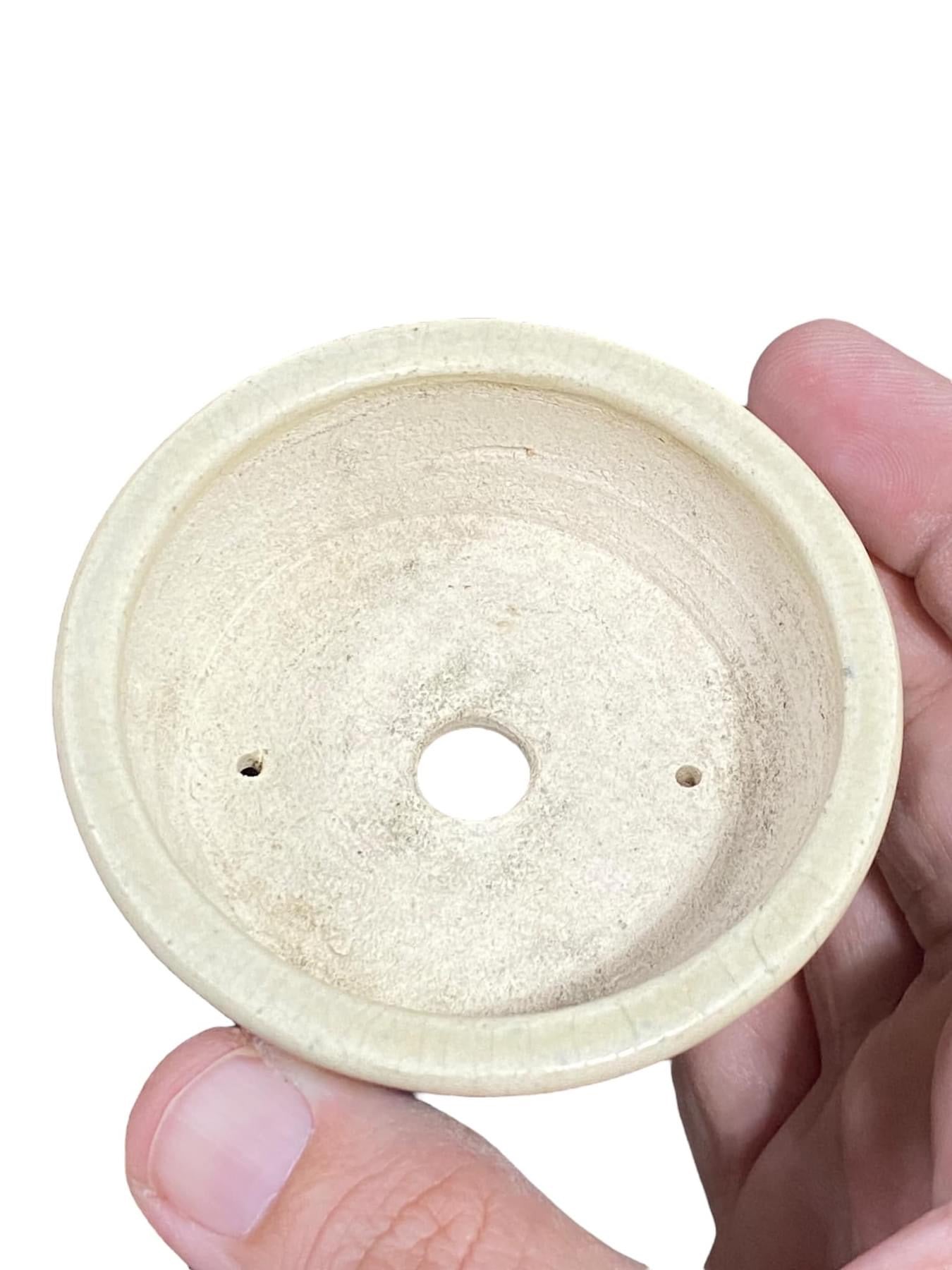 Ikegami - Painted Bowl Bonsai Pot (3-1/16" wide)
