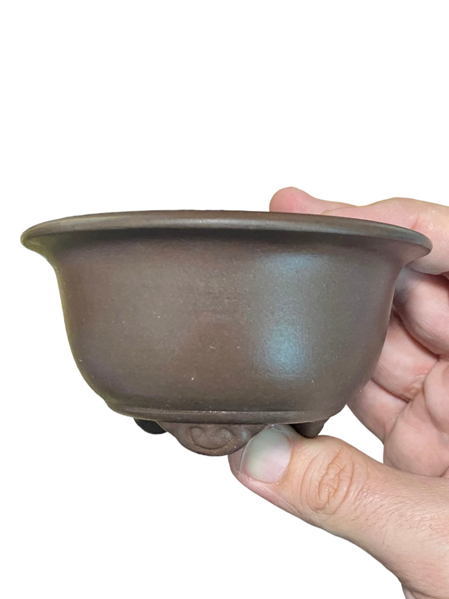 Yamaaki - Old Footed Bowl Bonsai Pot 4-7/16”