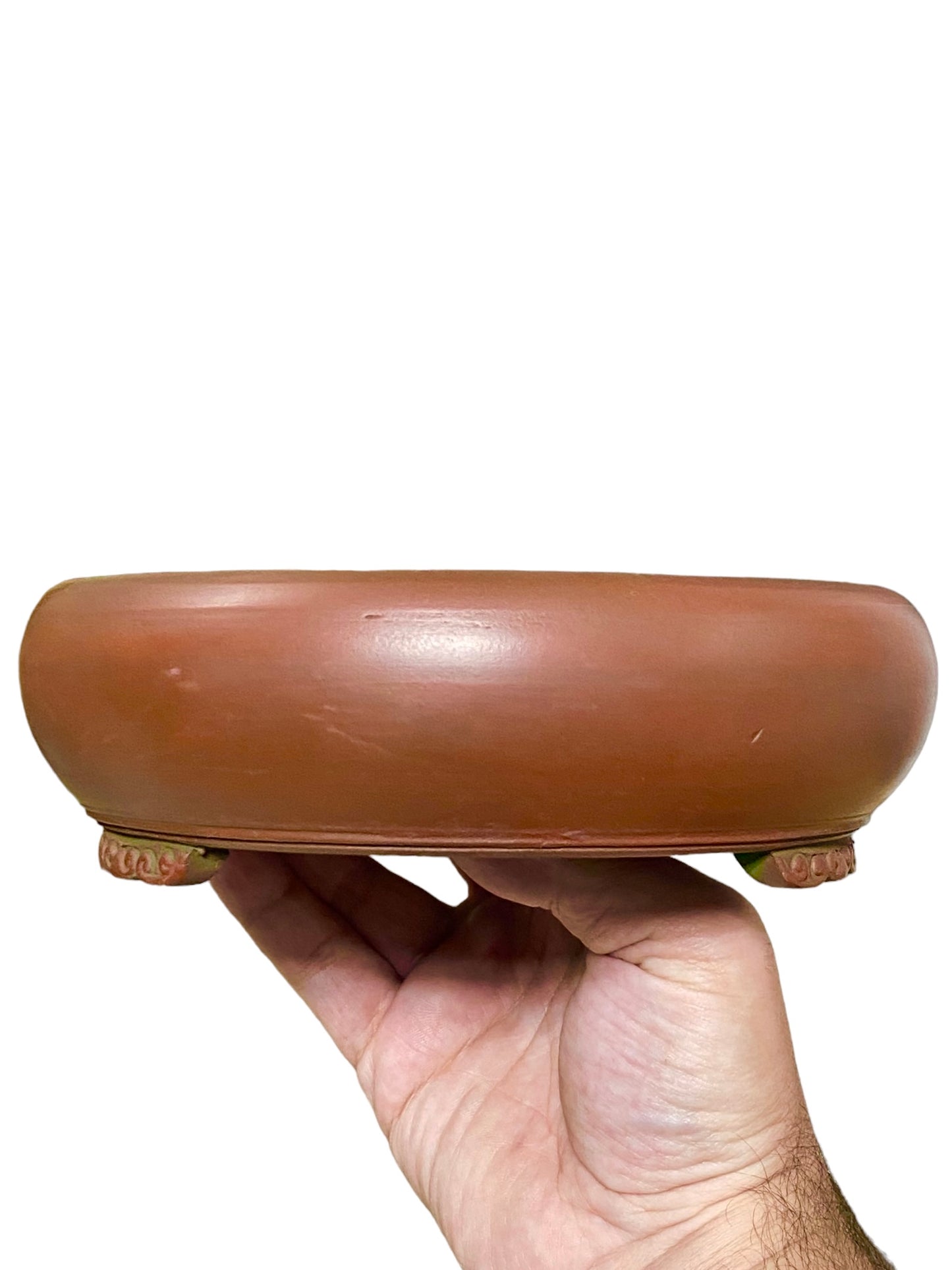 Bigei - New Large Footed Round Style Bonsai Pot (7-3/8" wide)