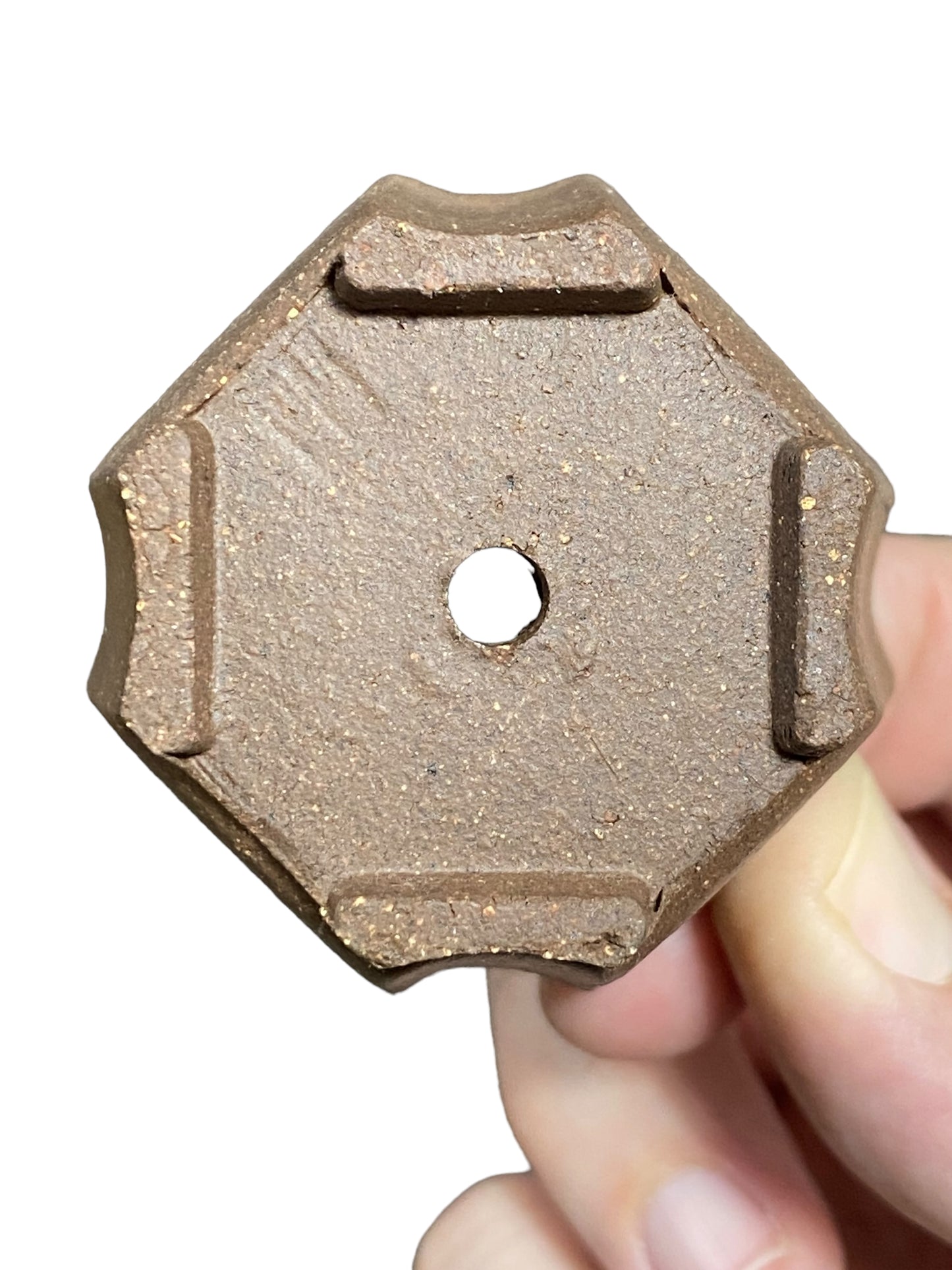 Unglazed Mame / Tiny Cascade Bonsai Pots (2" wide)