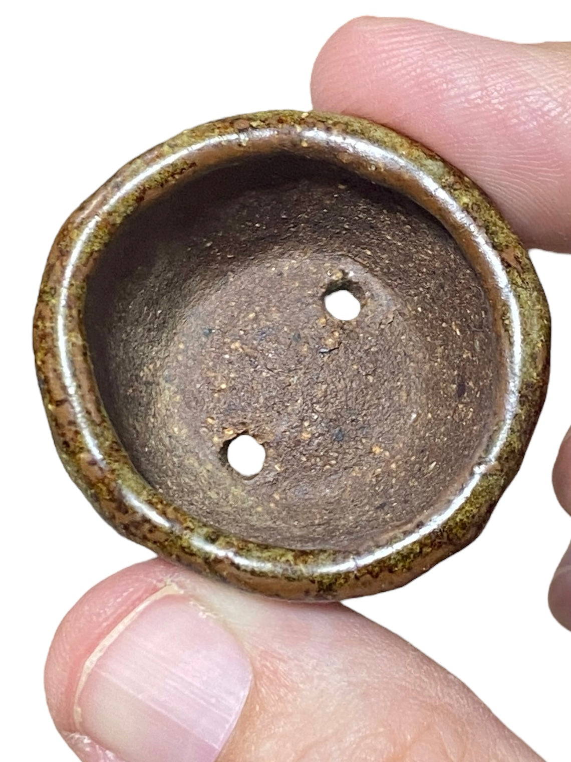 Mame / Tiny Bonsai or Accent Pot (1" wide)