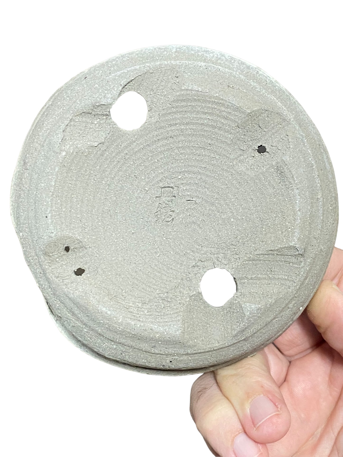 Tankyo - Shallow Floppy Bowl / Round Bonsai Pot (4-5/8" wide)