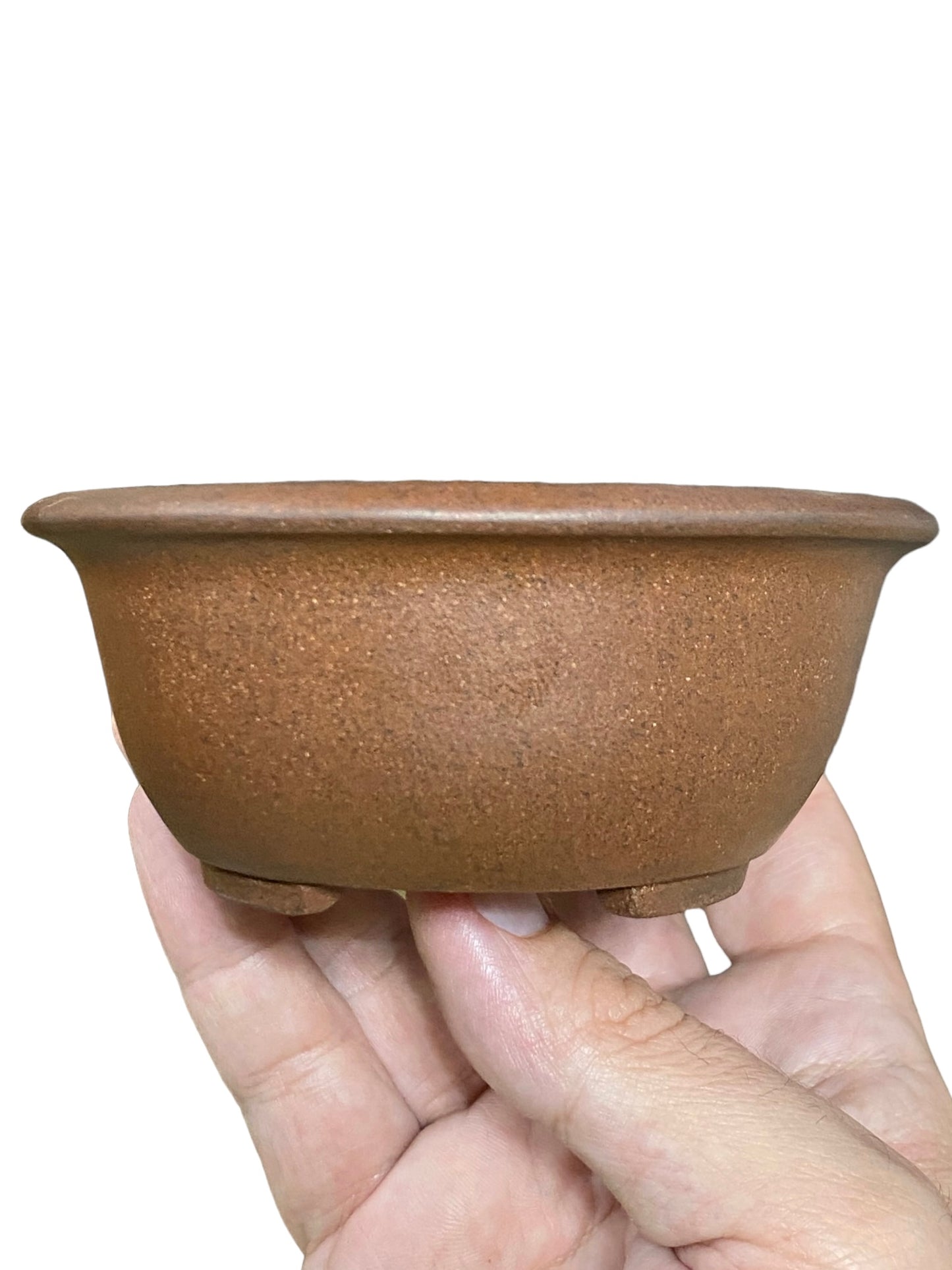 Ikko - Exhibition Quality Unglazed Oval Bonsai Pot