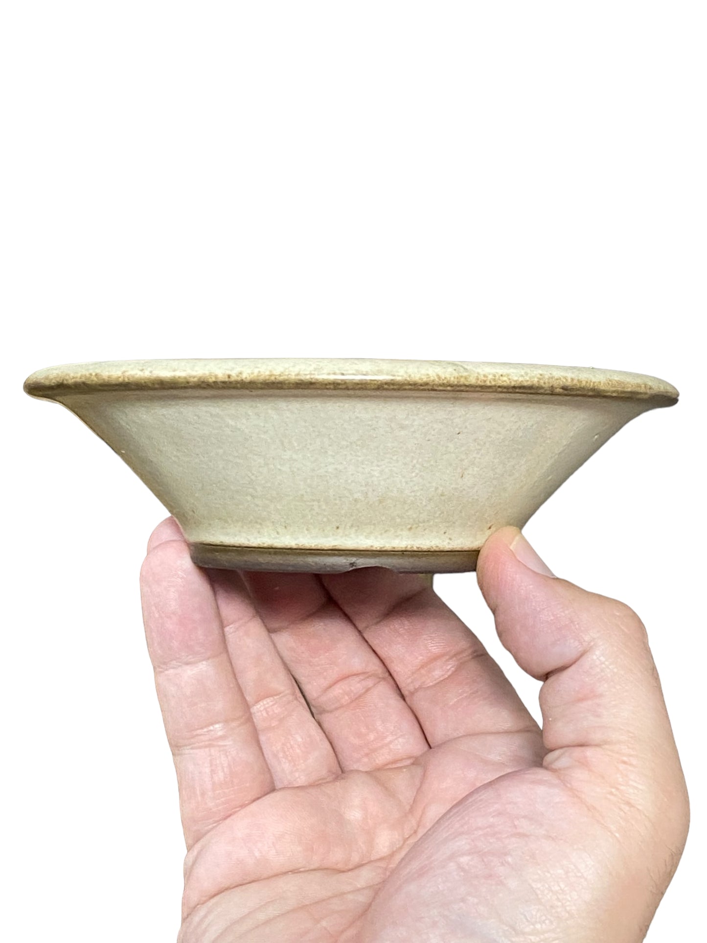 Yamaaki - Old Glazed Bowl Bonsai Pot