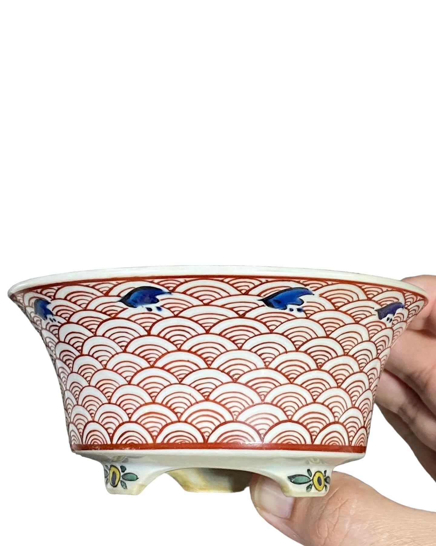 Kutani “Kensei” - Exceptional Painted Bowl (5-1/8" wide)