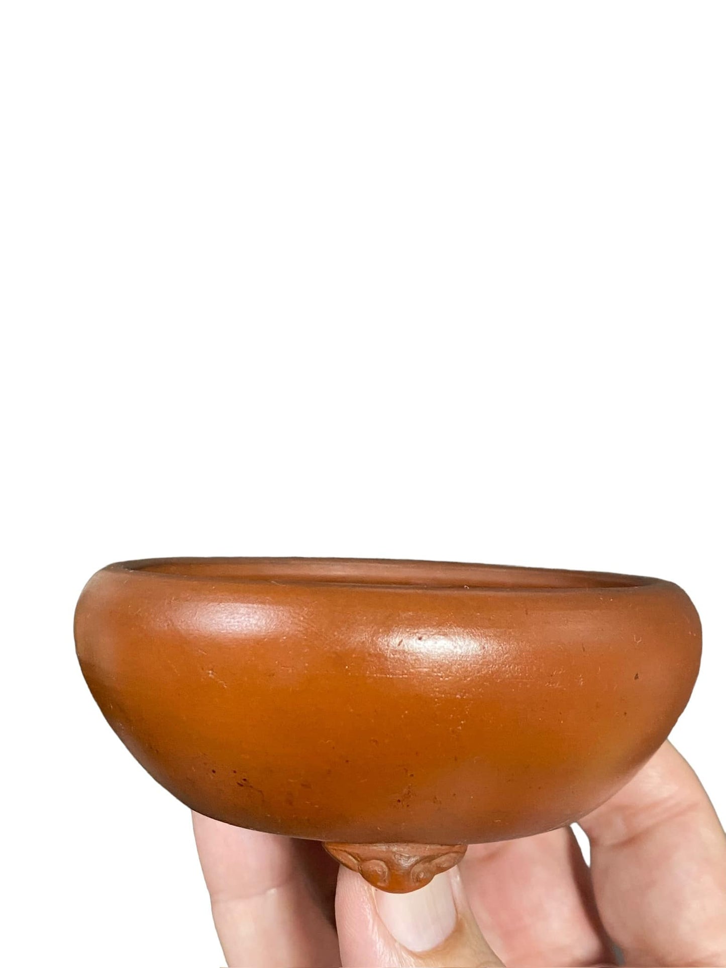 Ittoen - Classic Unglazed Footed Round (3-13/16" wide)