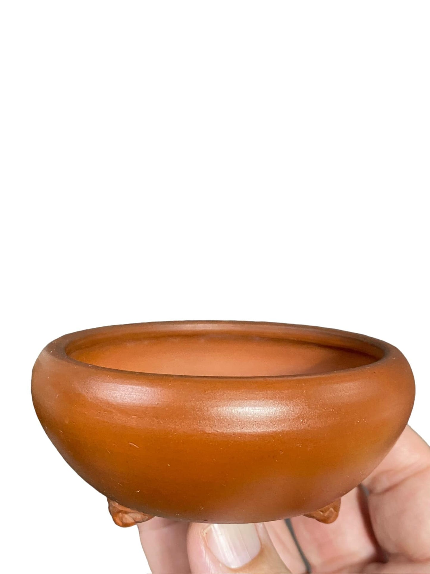 Ittoen - Classic Unglazed Footed Round (3-13/16" wide)