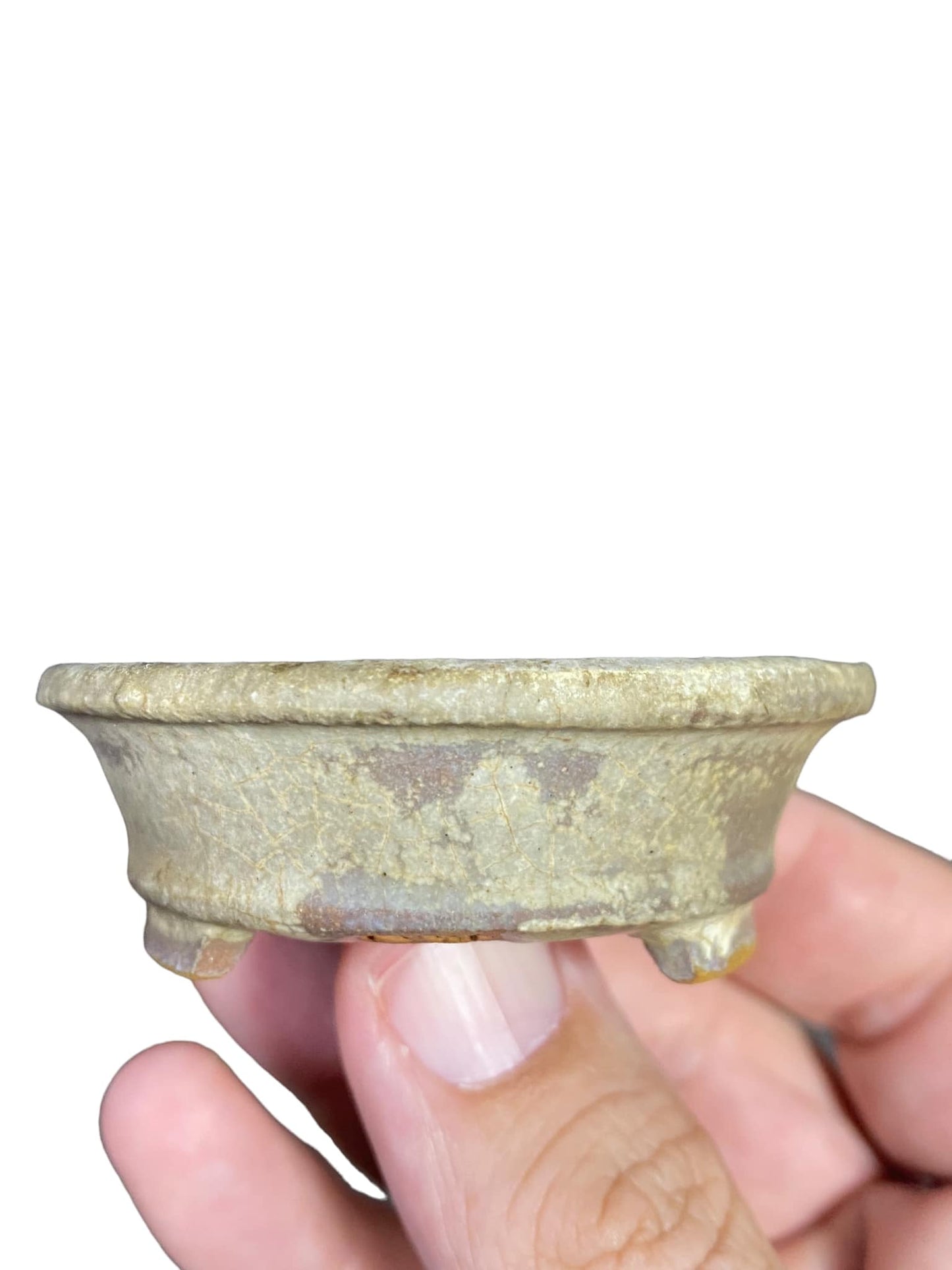 Kyan - Rare Mame Pot with Feet (2-11/16" wide)